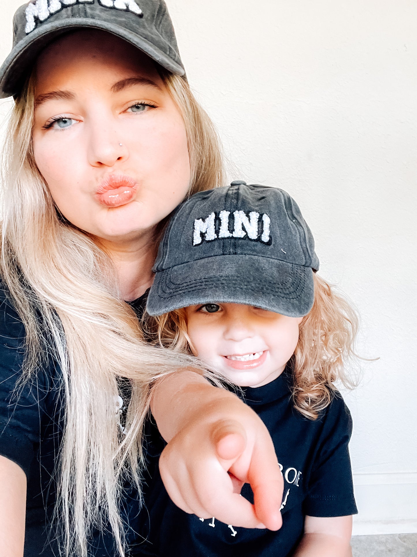 MAMA & MINI Hats - Black