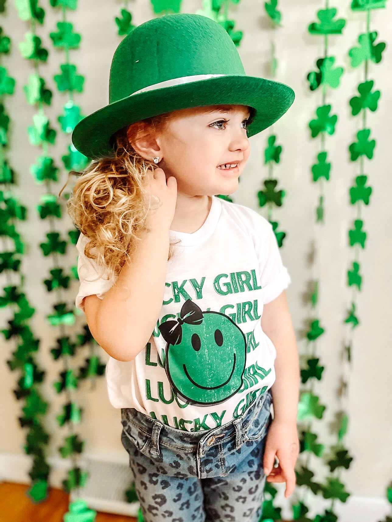 Lucky Girl 🍀🙂 - (MADE TO ORDER)