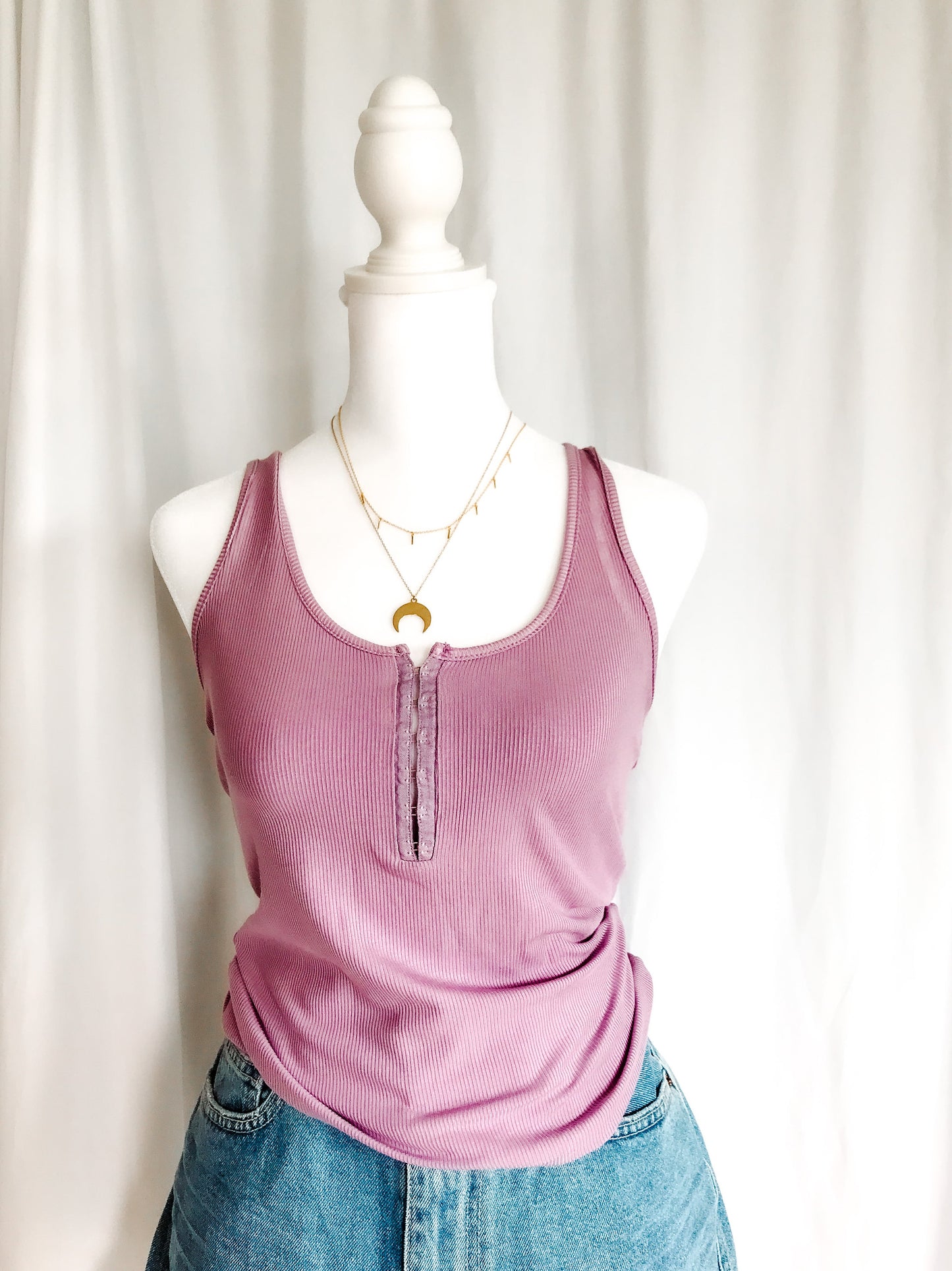 Take Me Away Tank - Lavender
