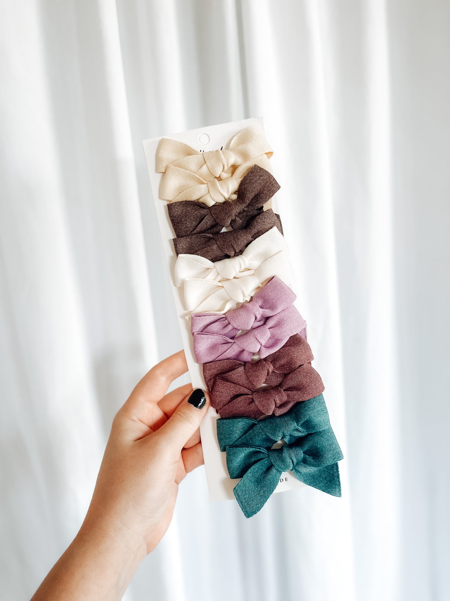 LARGE Piggy Set Bows - 2 Color Sets