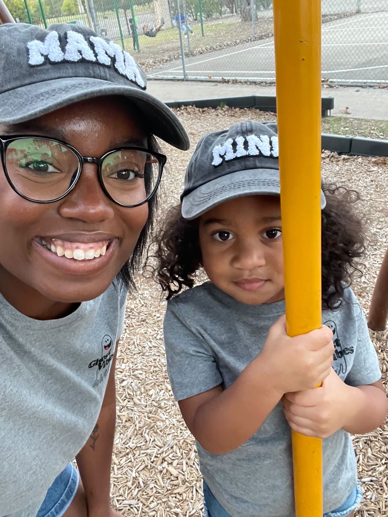 MAMA & MINI Hats - Black