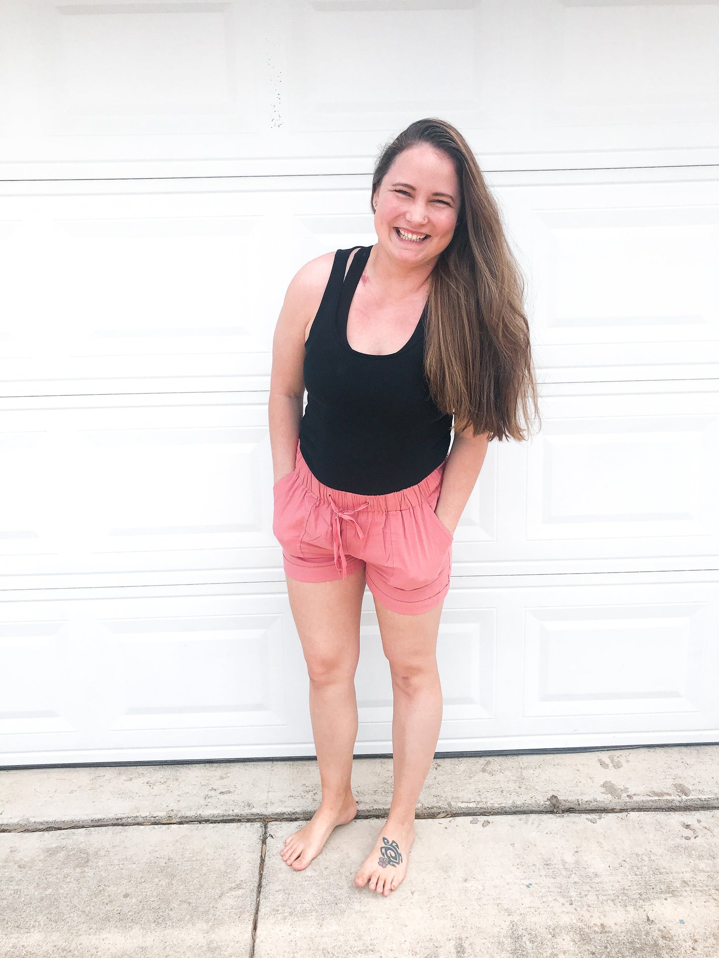 Dusty Pink Shorts
