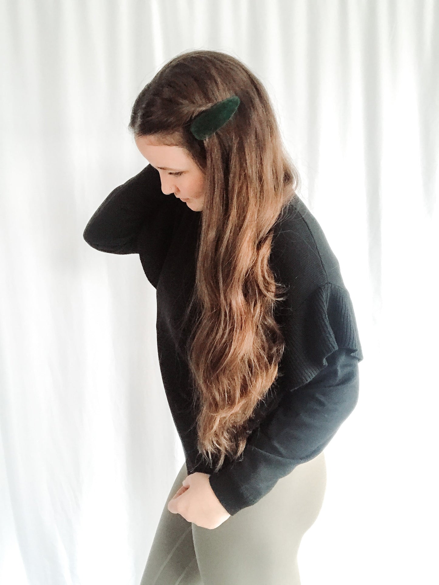 Holiday Velvet Clips