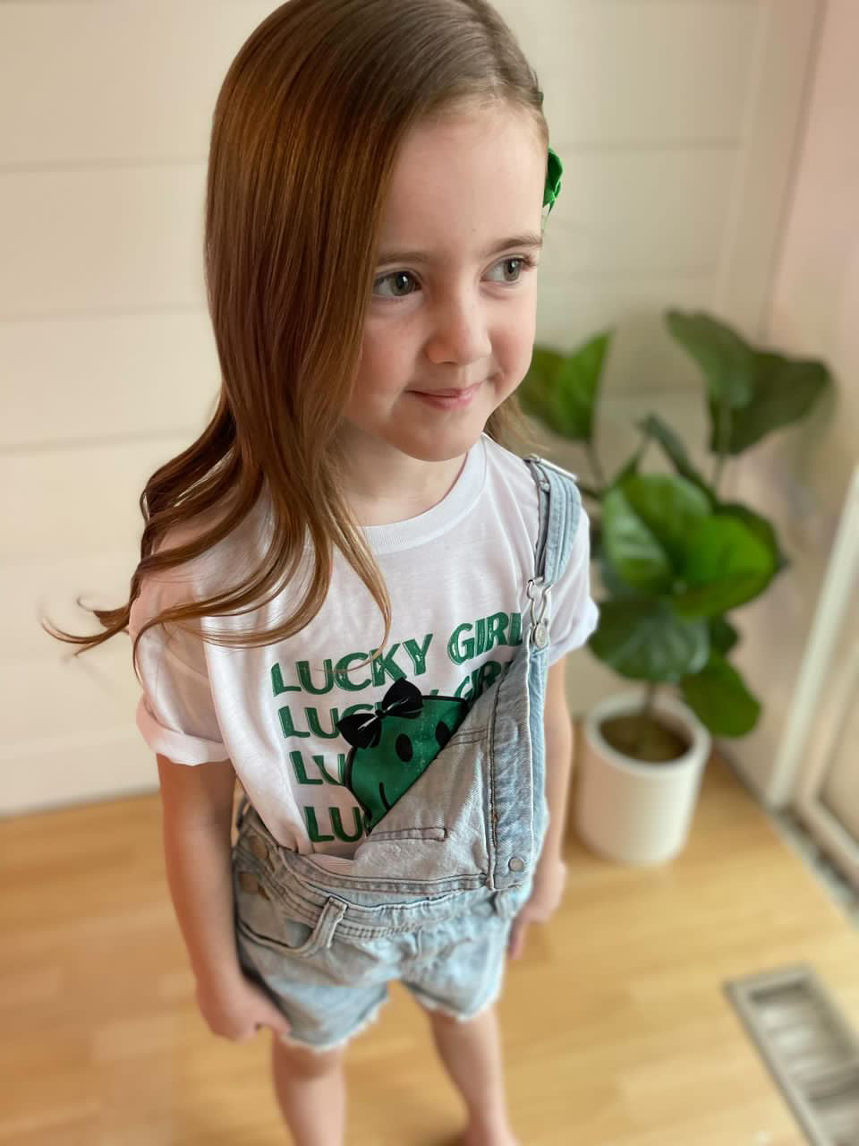 Lucky Girl 🍀🙂 - (MADE TO ORDER)