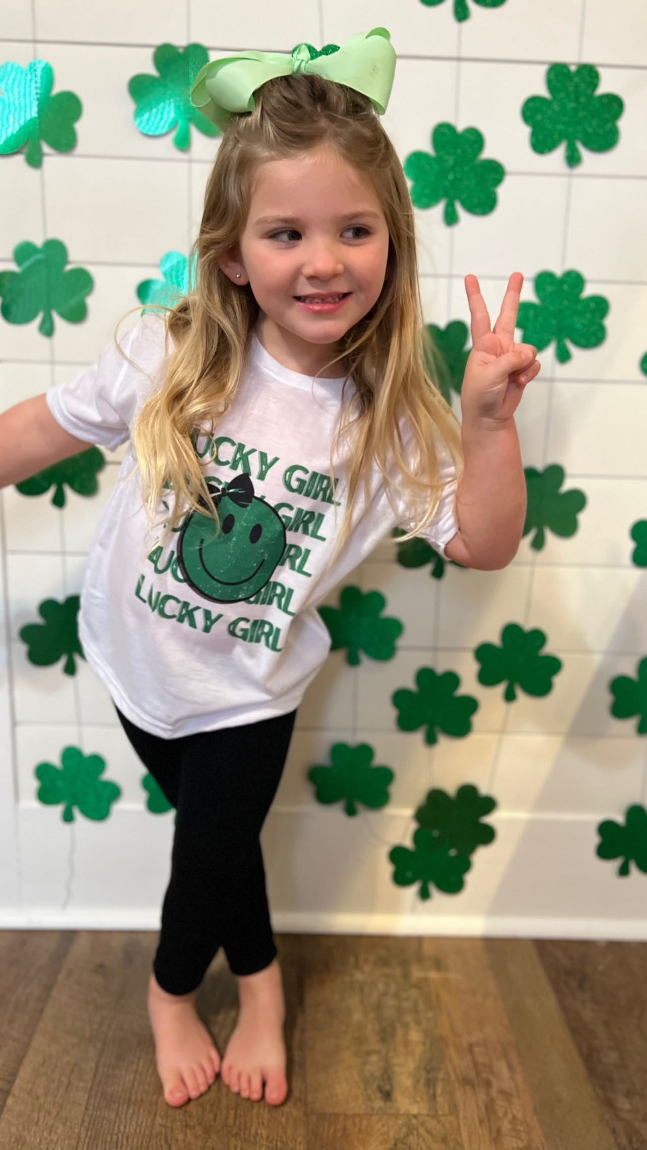 Lucky Girl 🍀🙂 - (MADE TO ORDER)