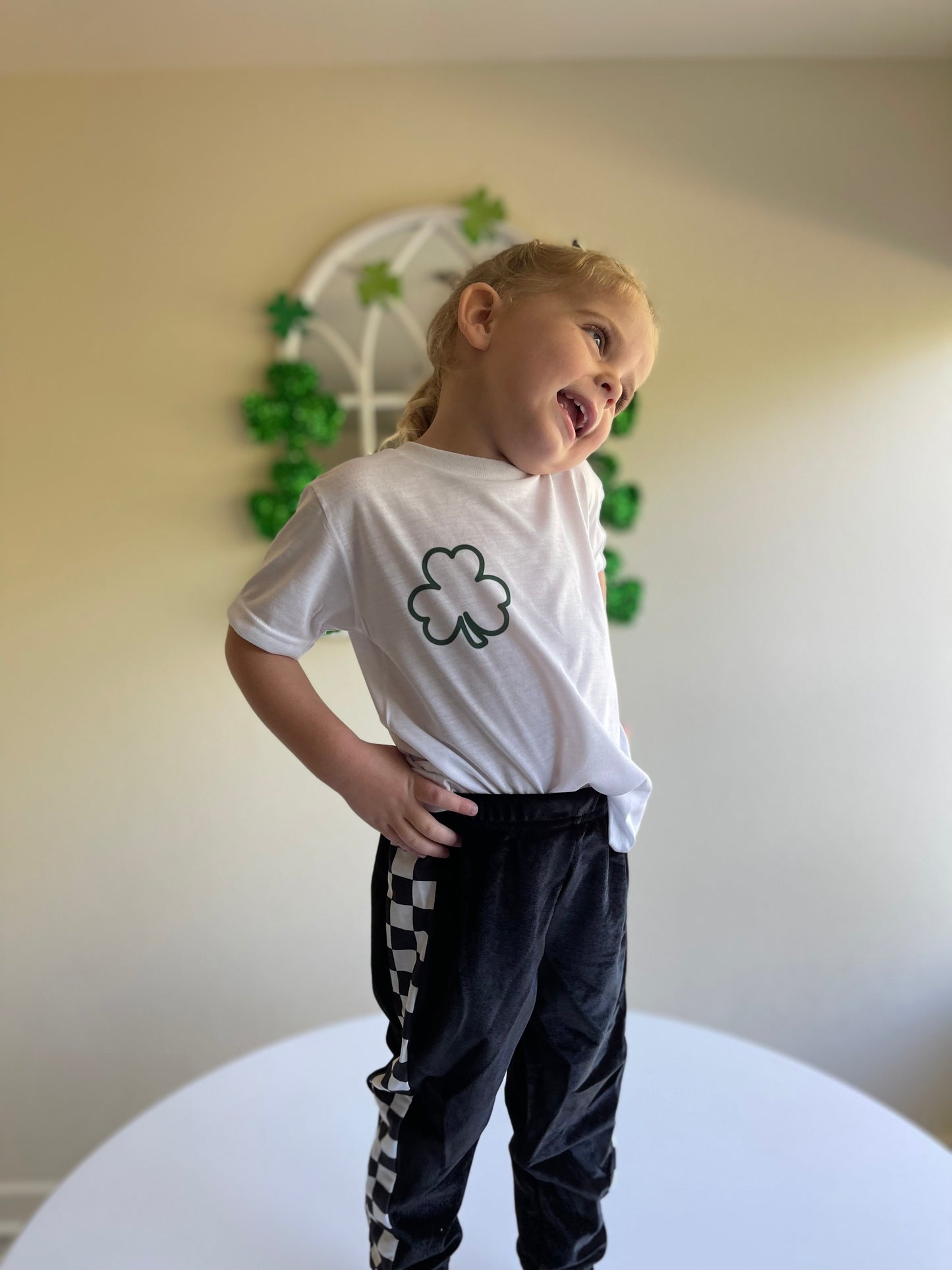 Lucky Lassie 🍀▫️▪️- (MADE TO ORDER)