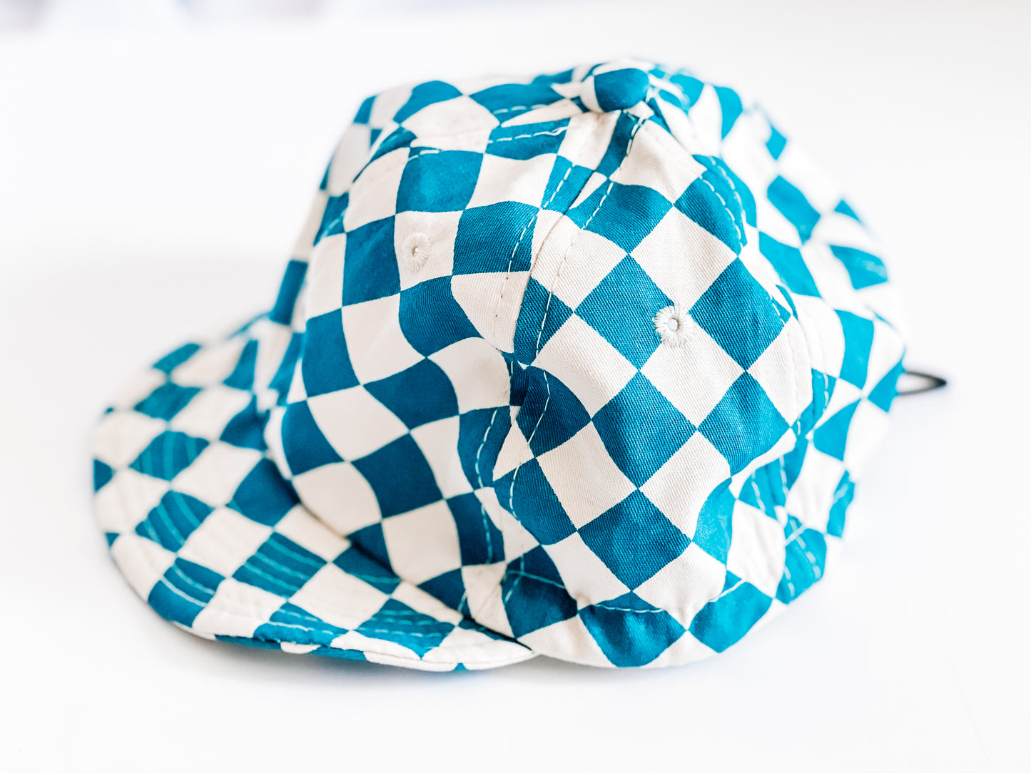 Retro Checker Hat - 2 Color