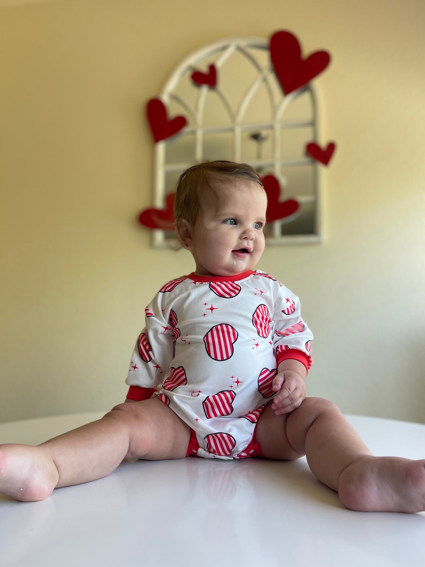 Vday Heart Romper