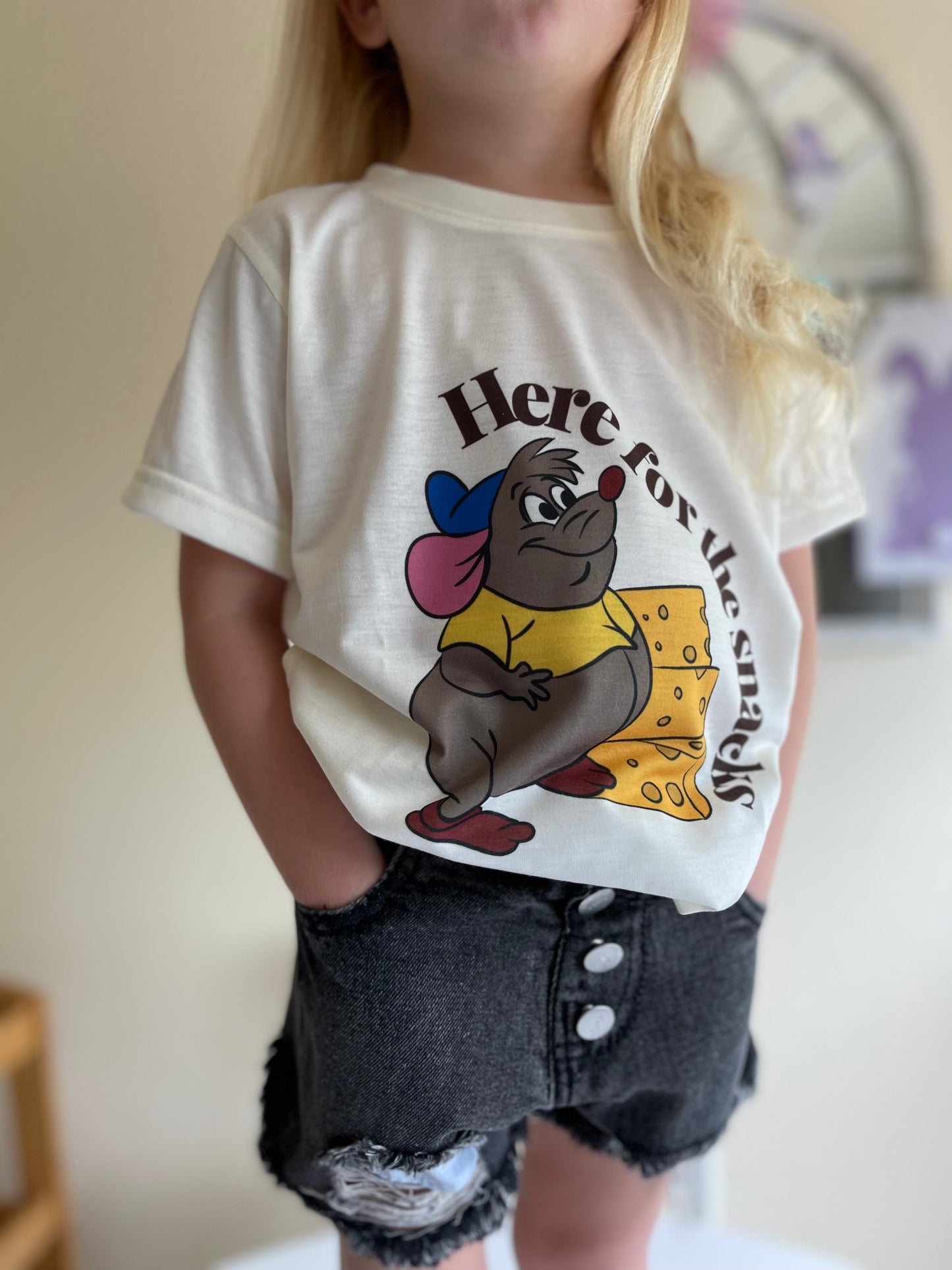 Here For The Snacks - (MADE TO ORDER!)
