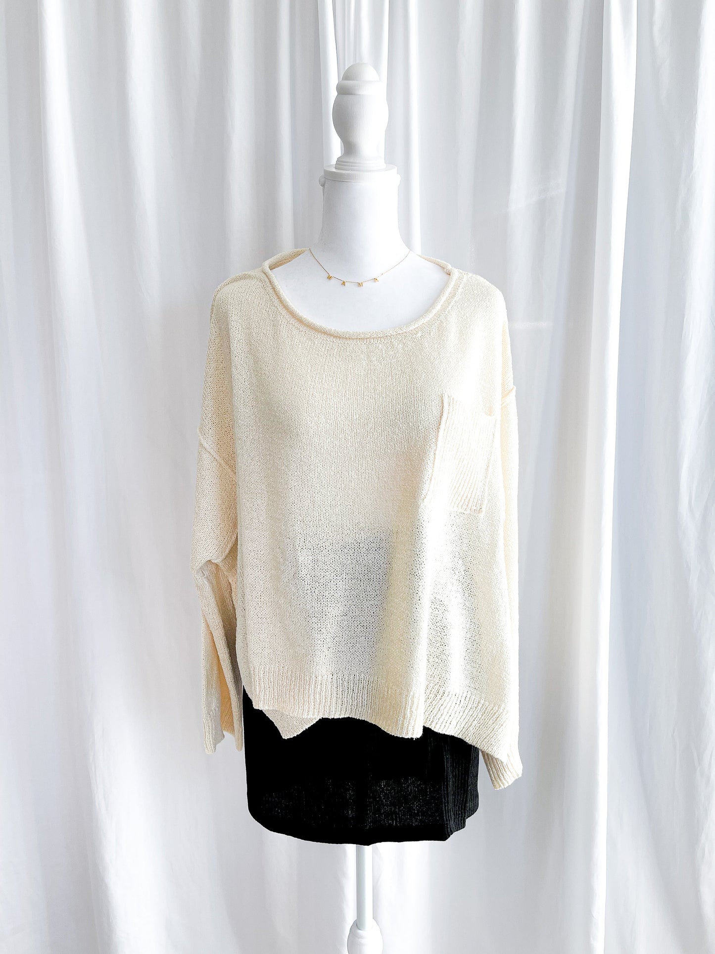 Take Me Somewhere Sweater - MEDIUM ONLY