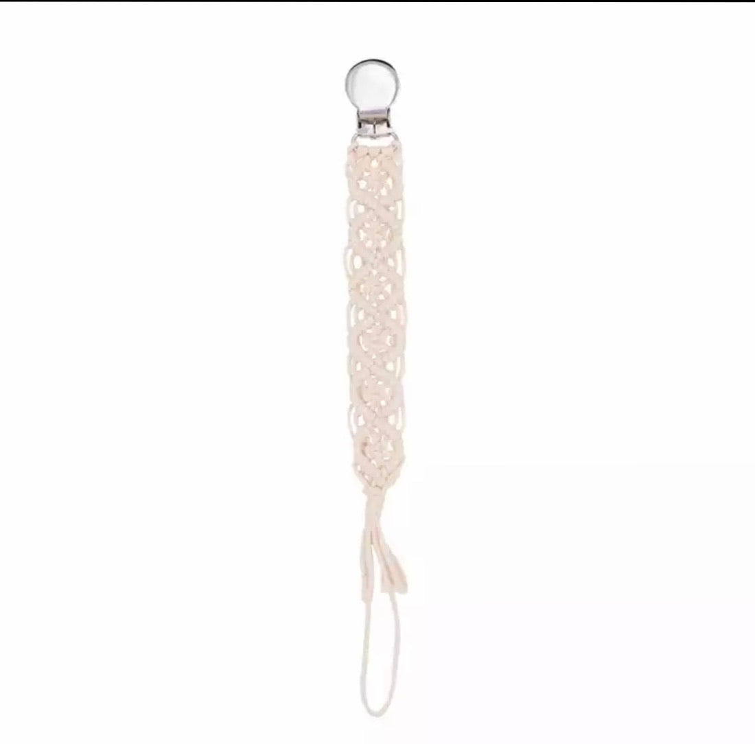 Woven Paci Clip