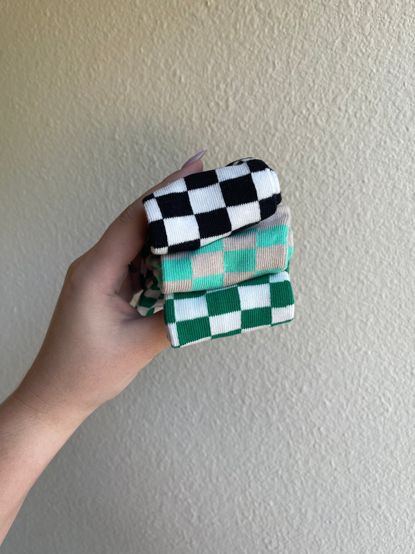 Checkered Sock Bundle