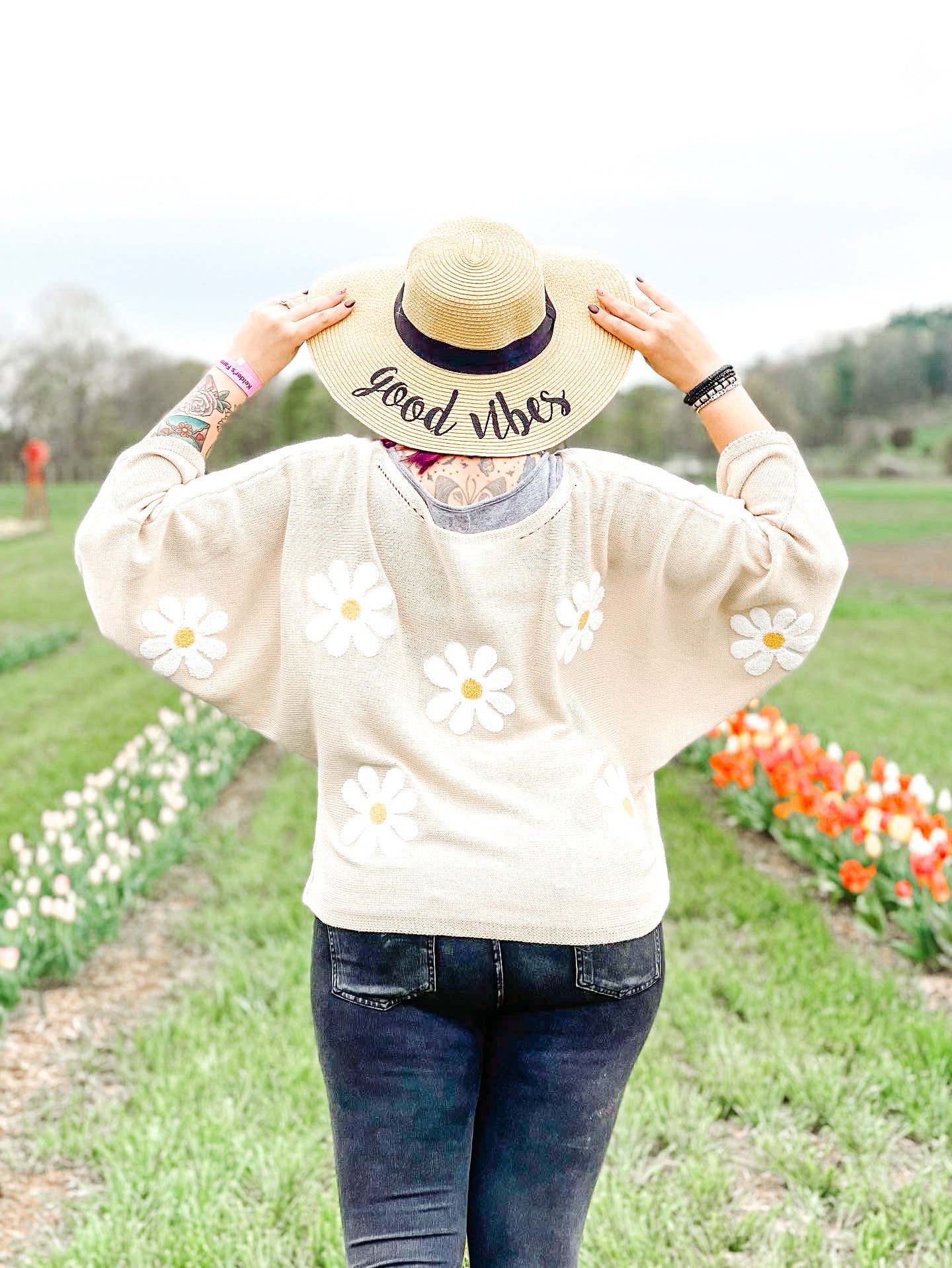 Retro Floral Top