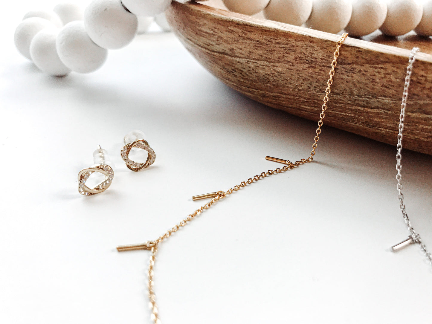 Tassel Drop Necklace - 2 Colors