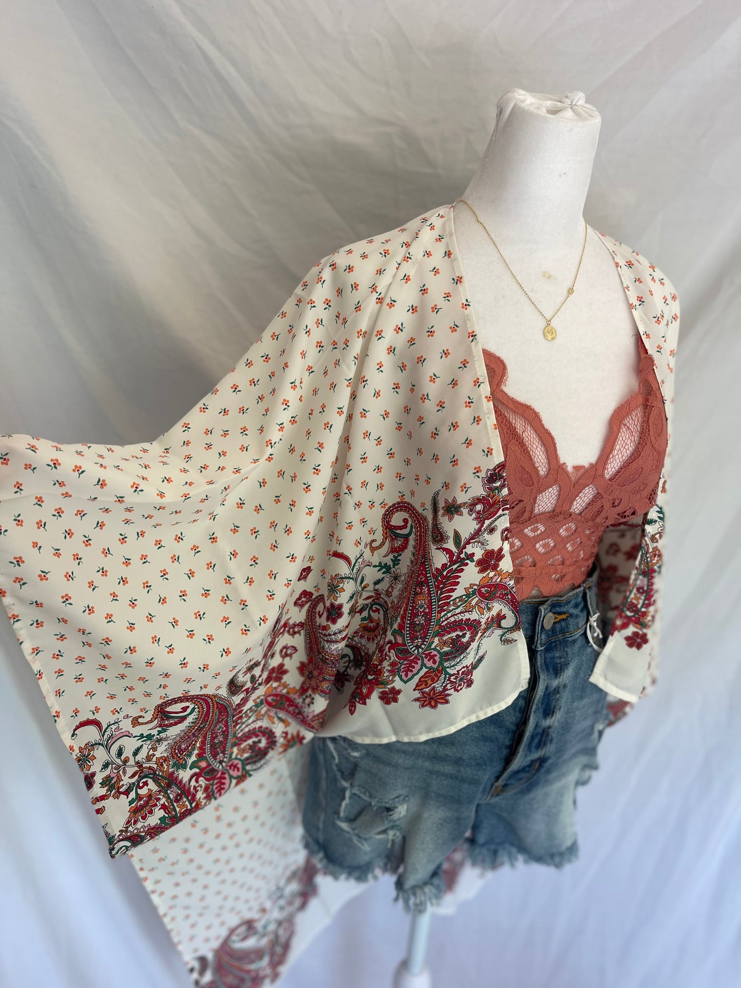 Truly Tickled Kimono