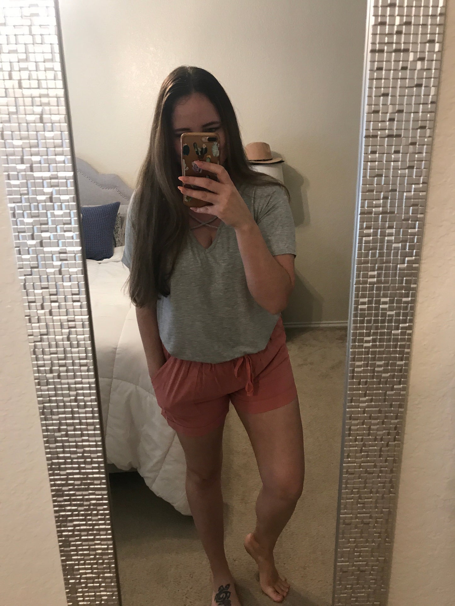 Dusty Pink Shorts