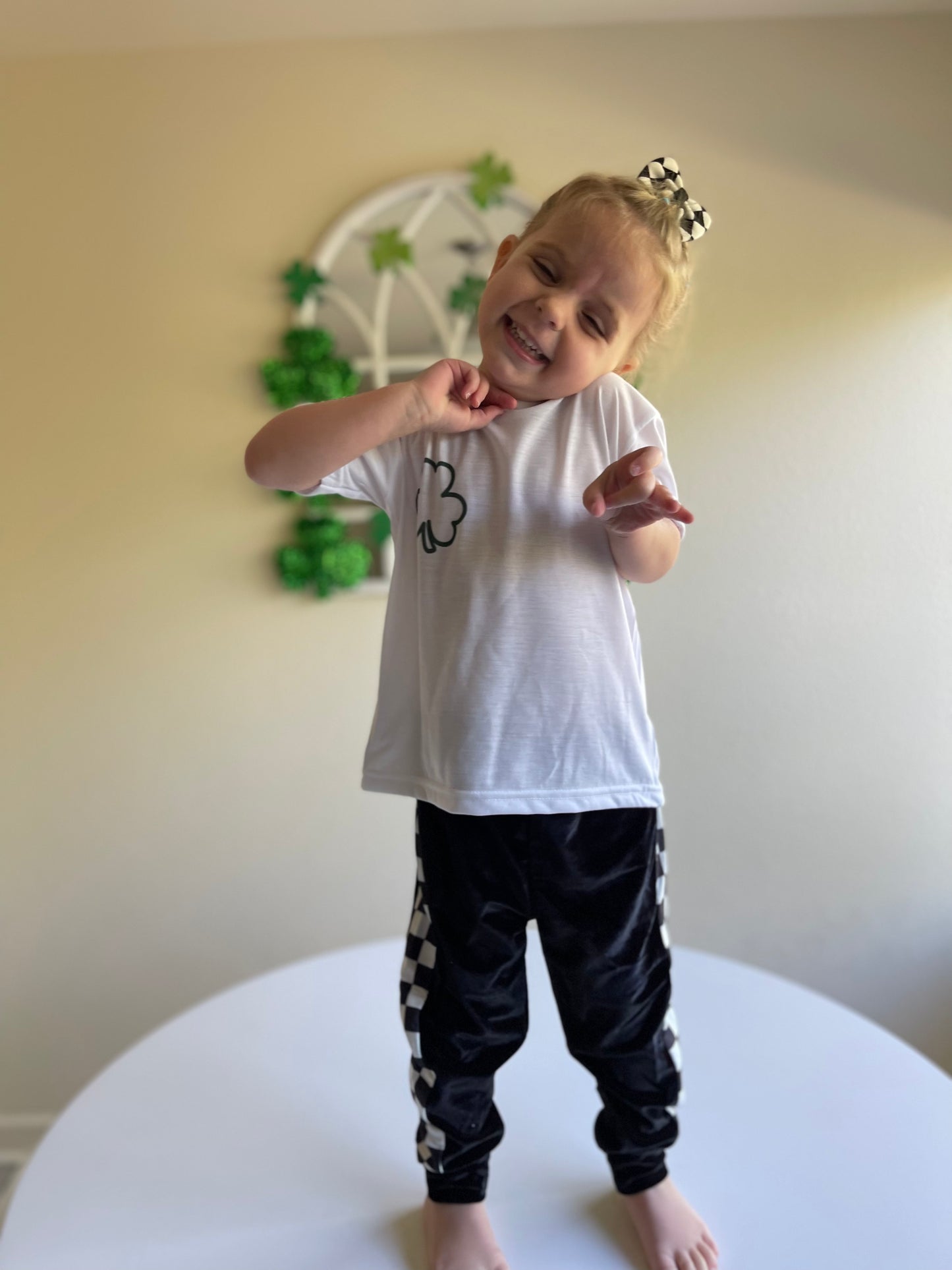 Lucky Lassie 🍀▫️▪️- (MADE TO ORDER)