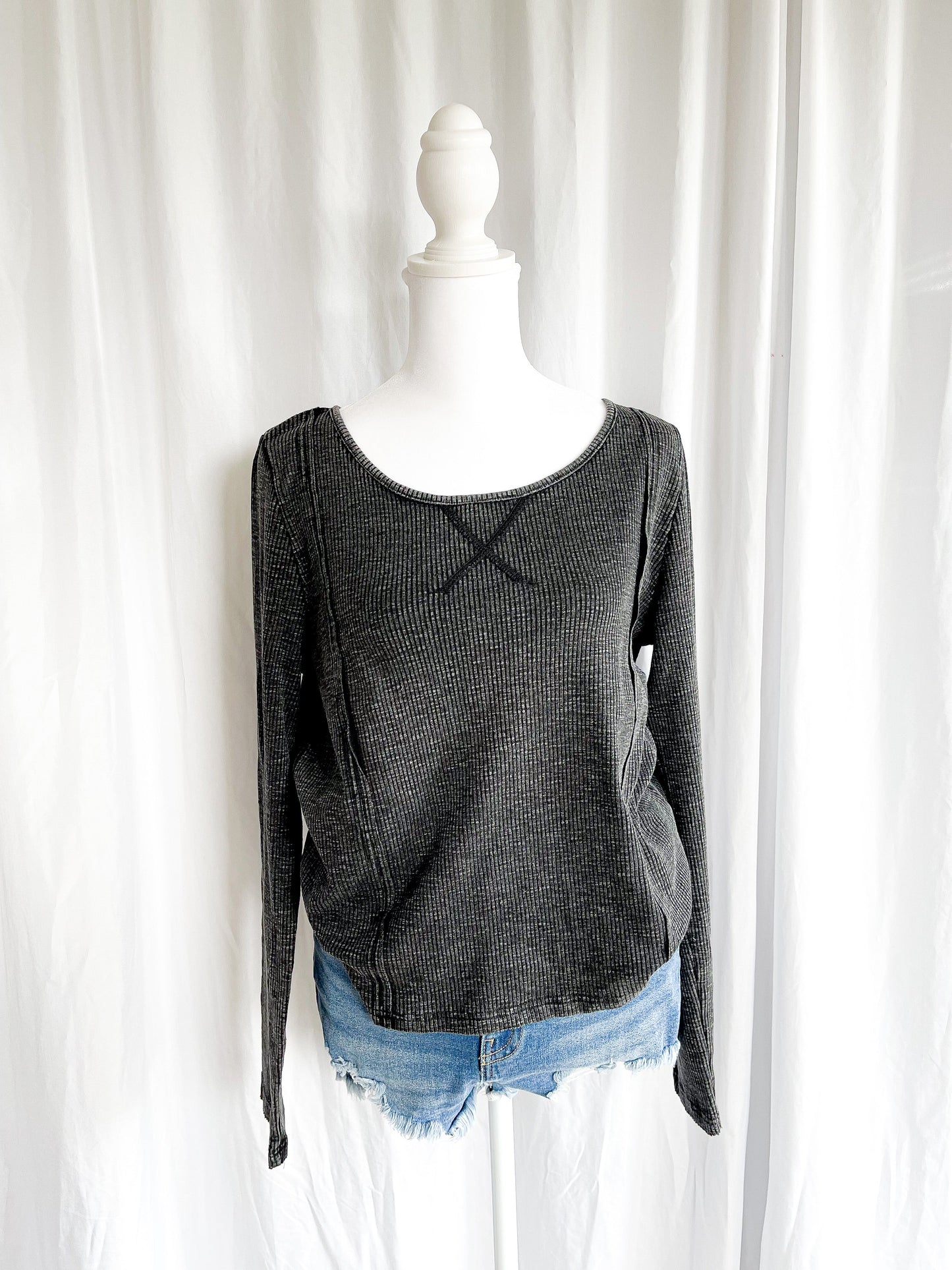 SpellBound Lace Up Sweater