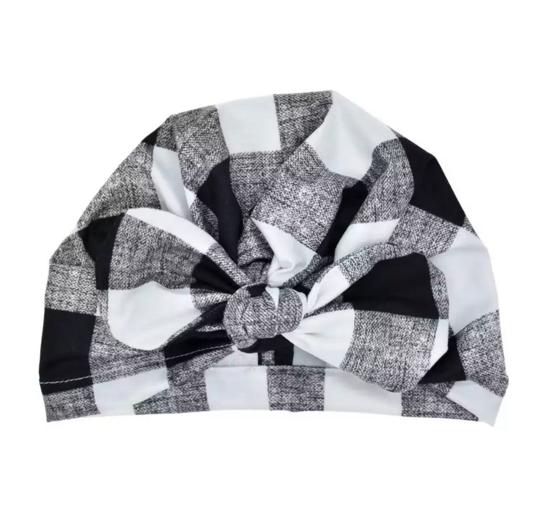 Plaid Head Wraps - 2 Colors