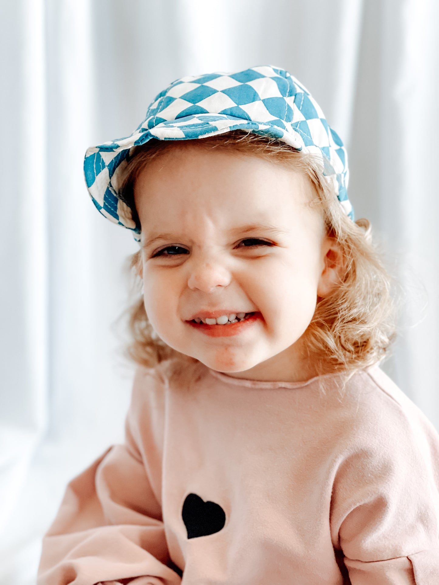 Retro Checker Hat - 2 Color