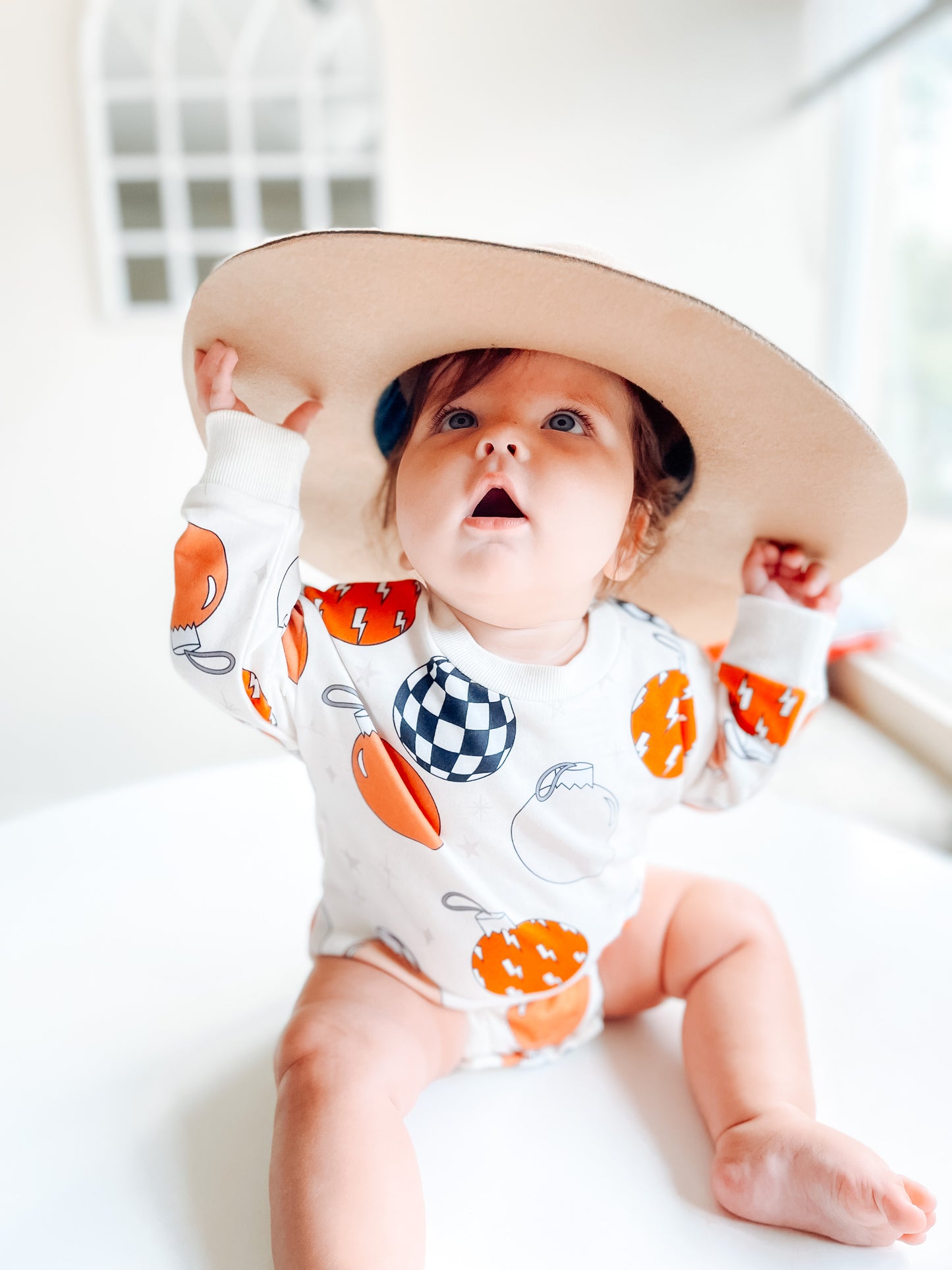 Modern Holiday Romper