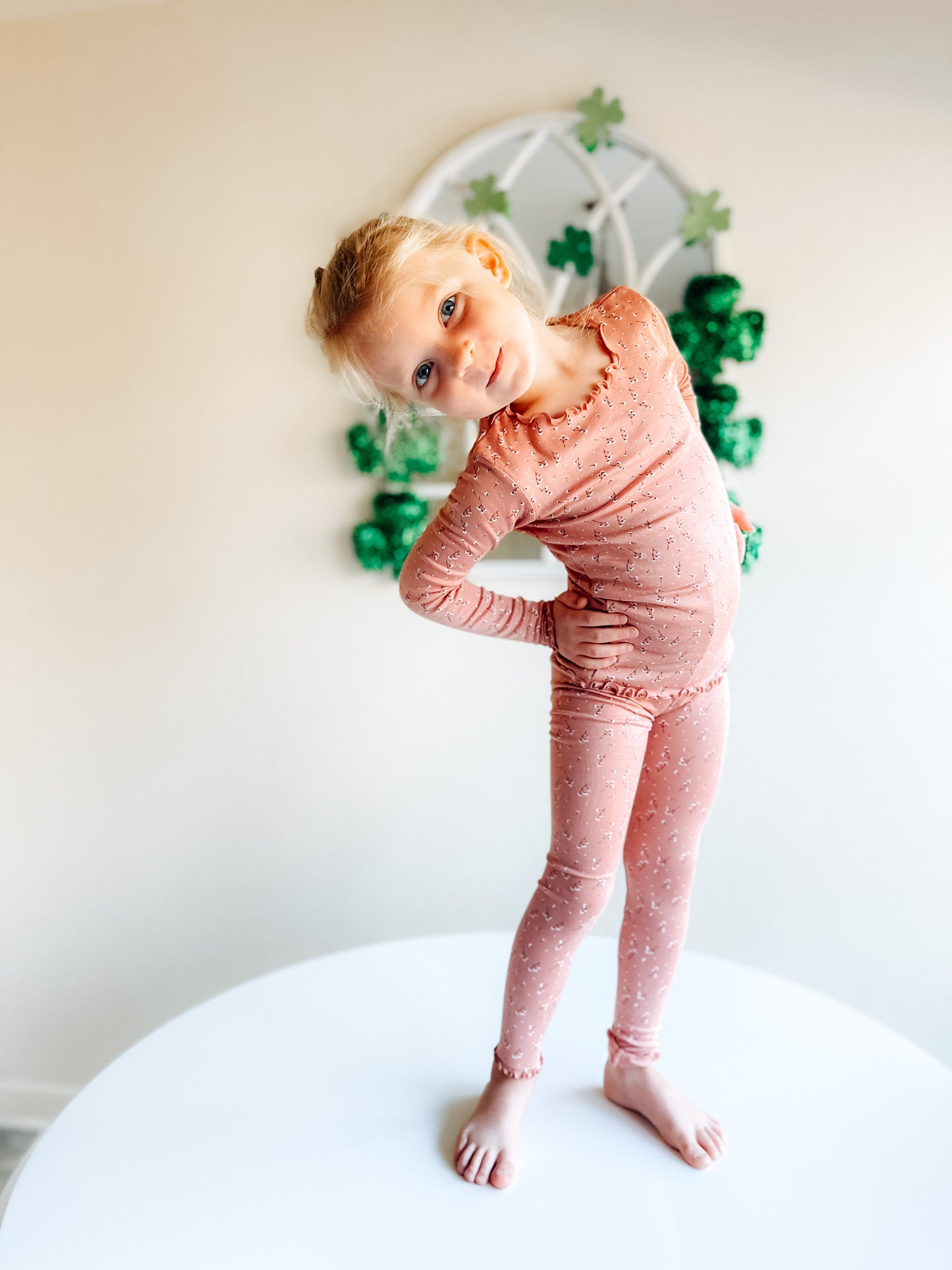 Muted Floral Jammies