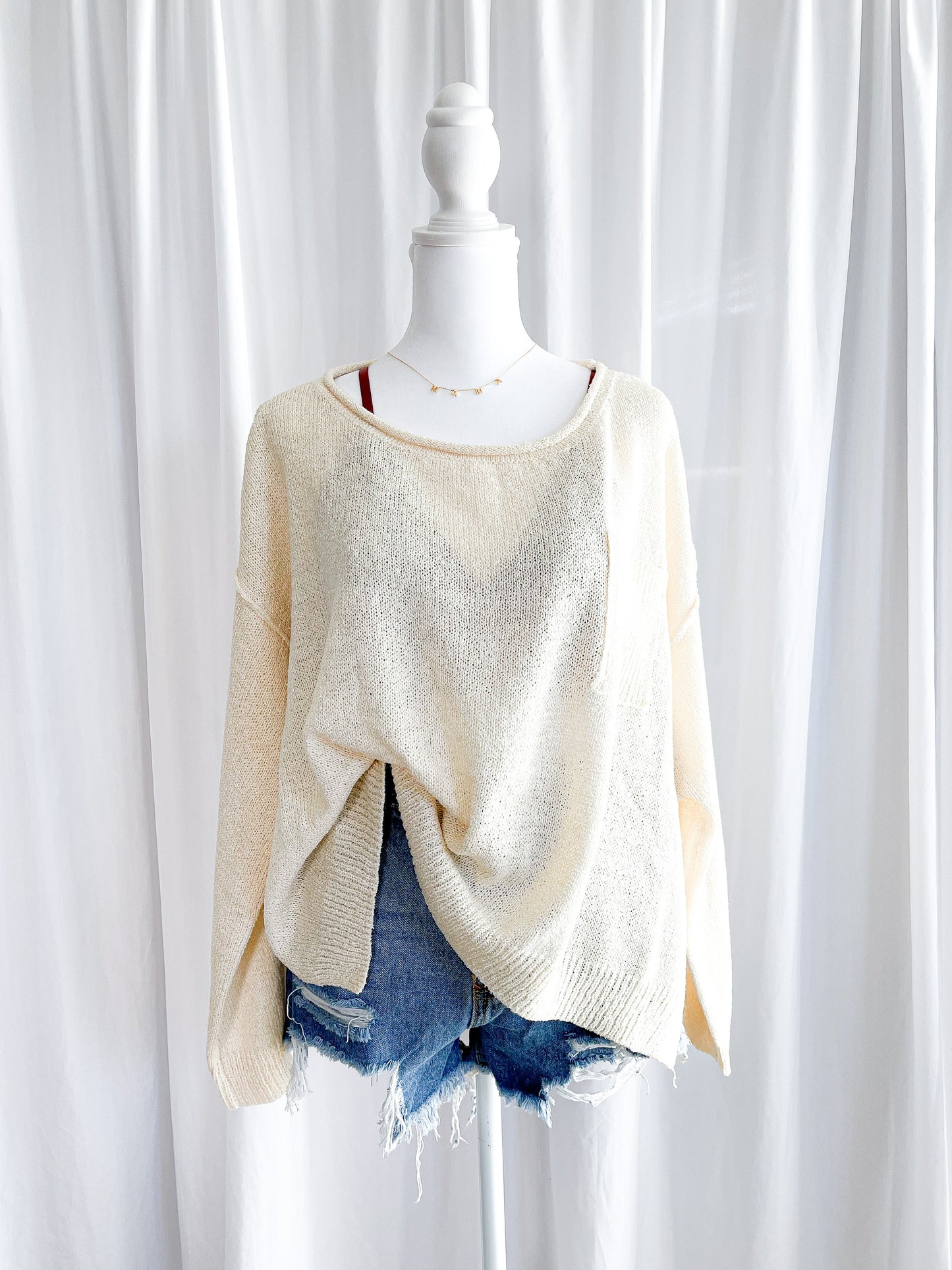 Take Me Somewhere Sweater - MEDIUM ONLY