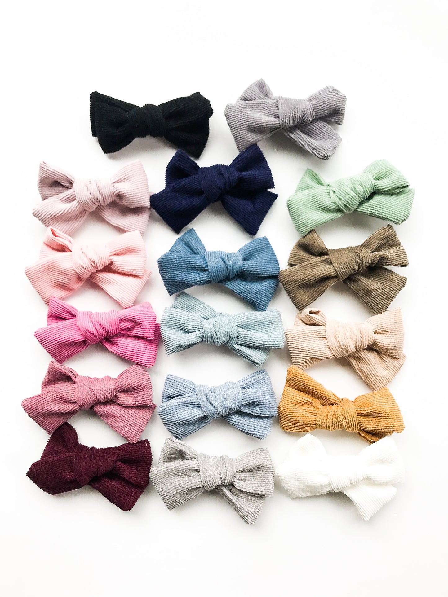 Maggie’s Corduroy Bow