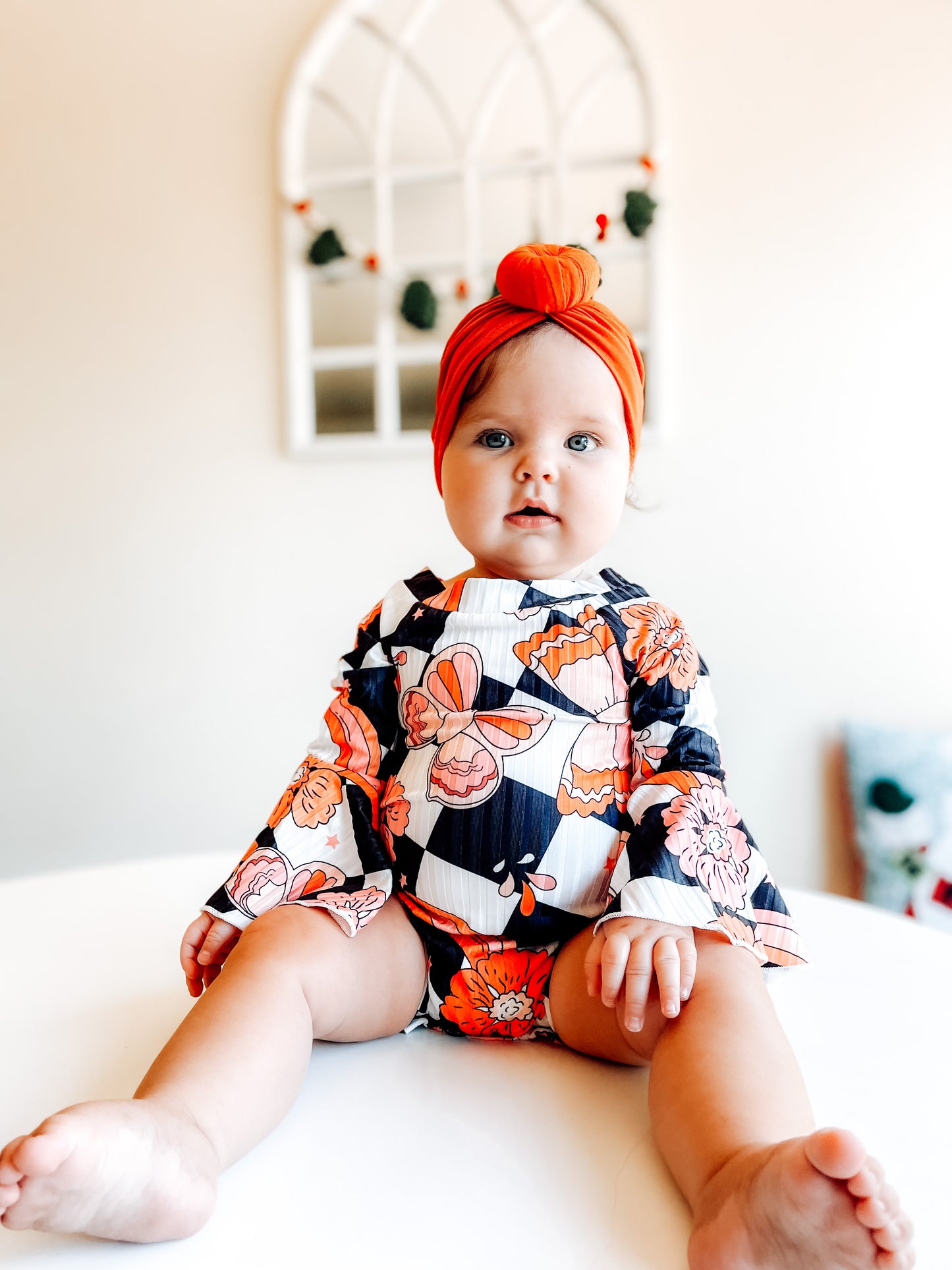 Checkered Love Romper