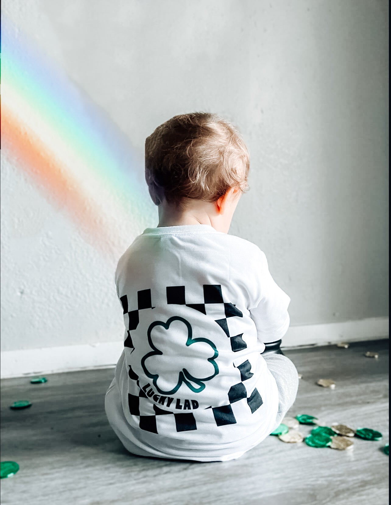 Lucky Lad 🍀▫️▪️- (MADE TO ORDER)