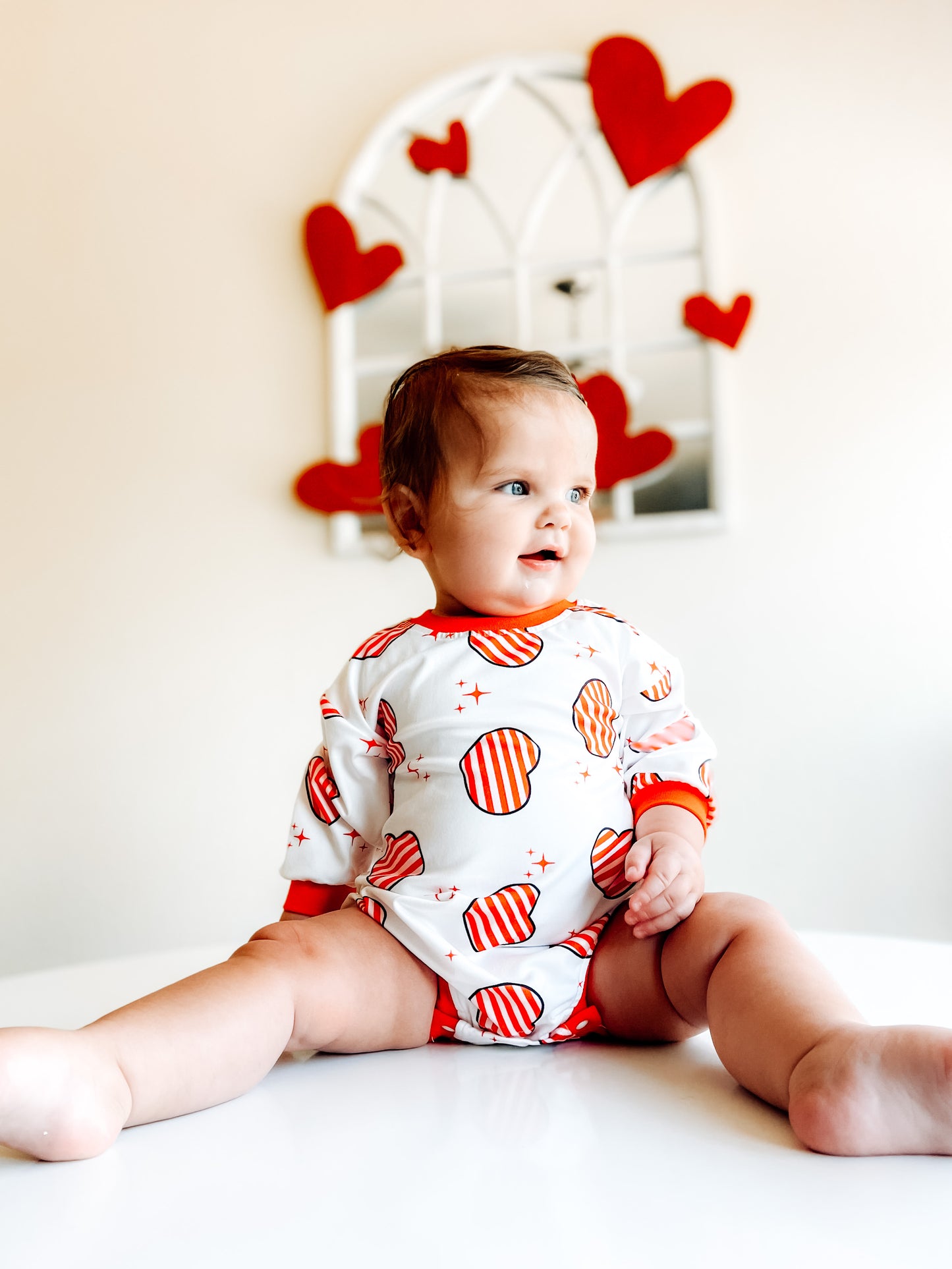Vday Heart Romper