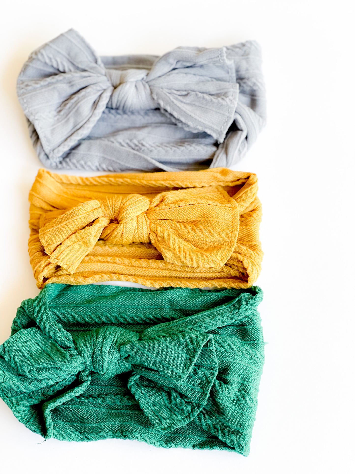 Fall Knit Bows - Royal Pack