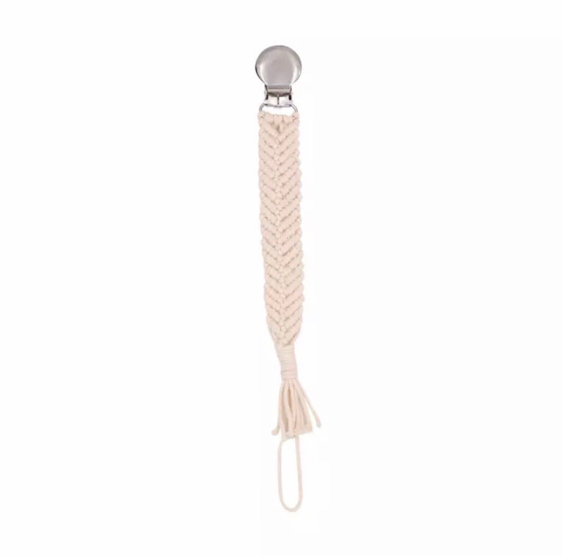 Woven Paci Clip