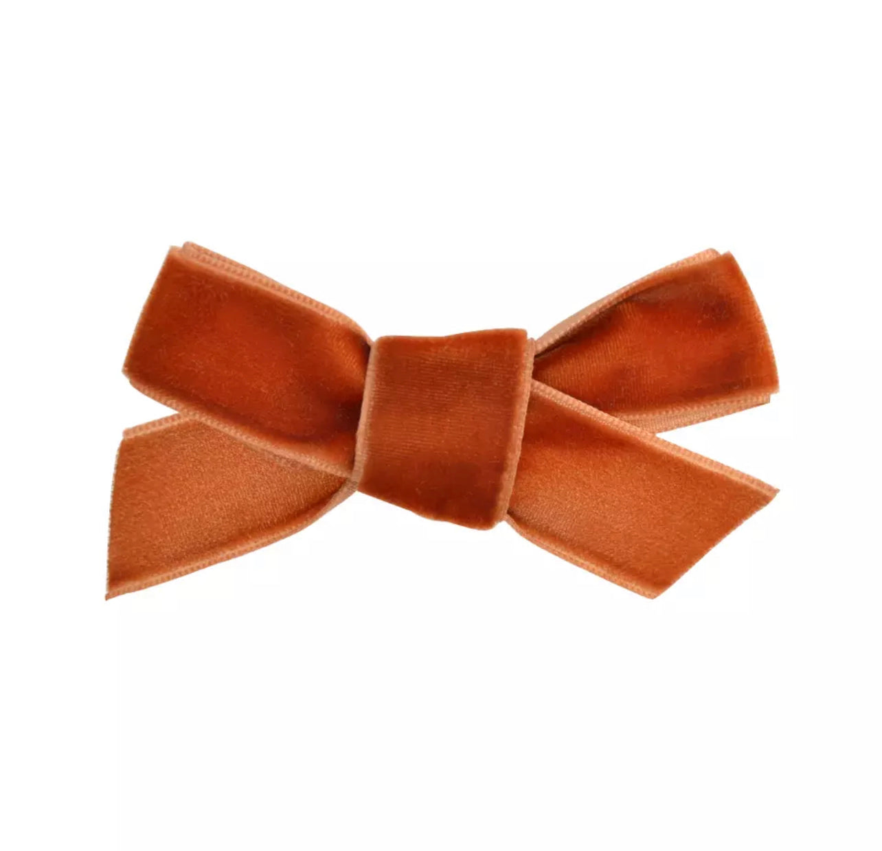 Velvet Pumpkin Bow