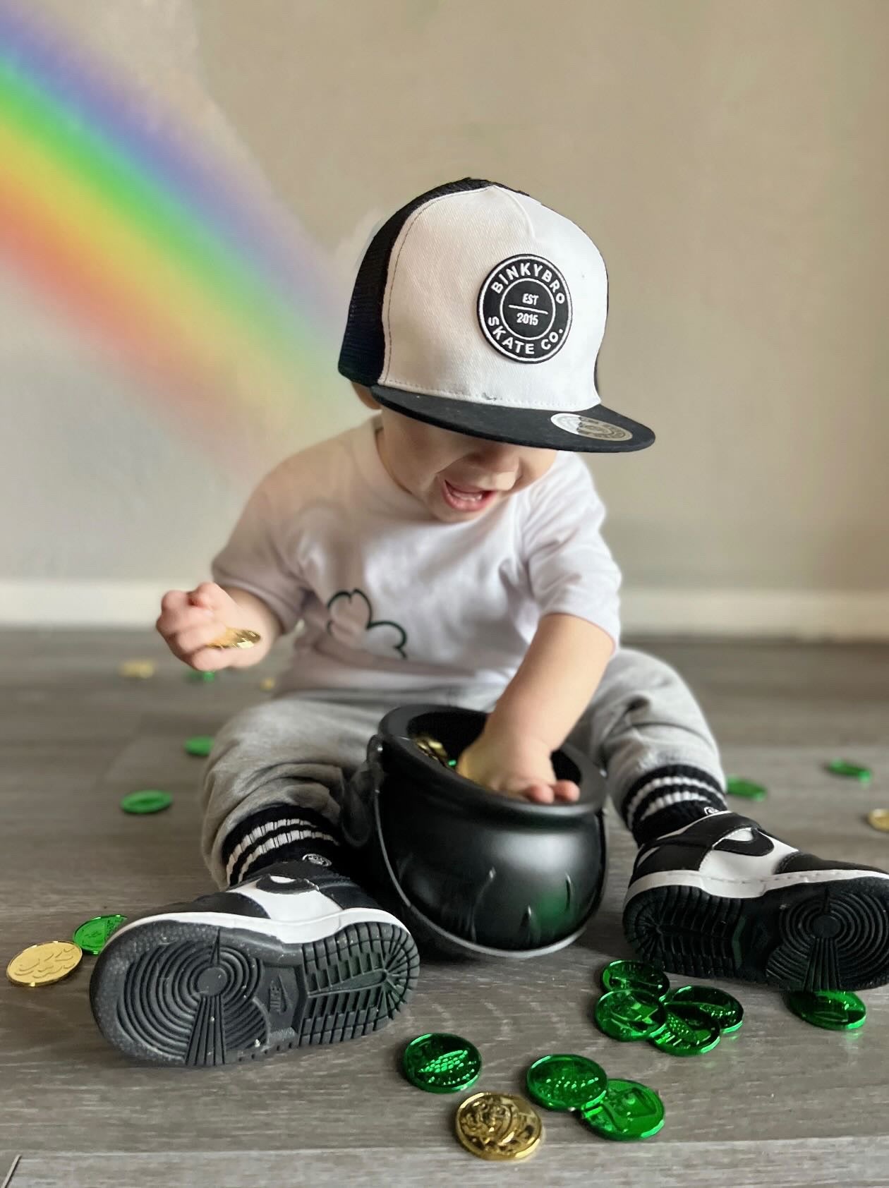 Lucky Lad 🍀▫️▪️- (MADE TO ORDER)