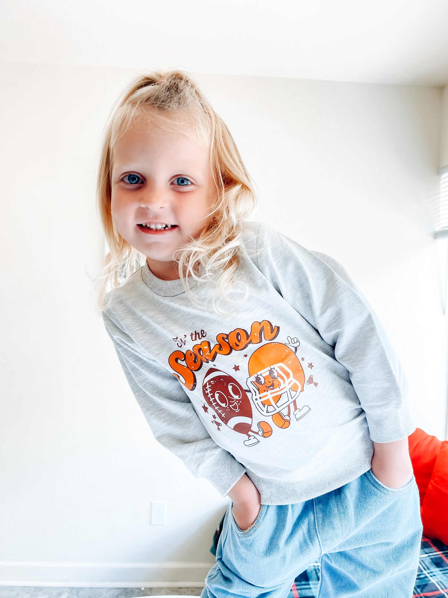 Tis’ The Season Football Sweater