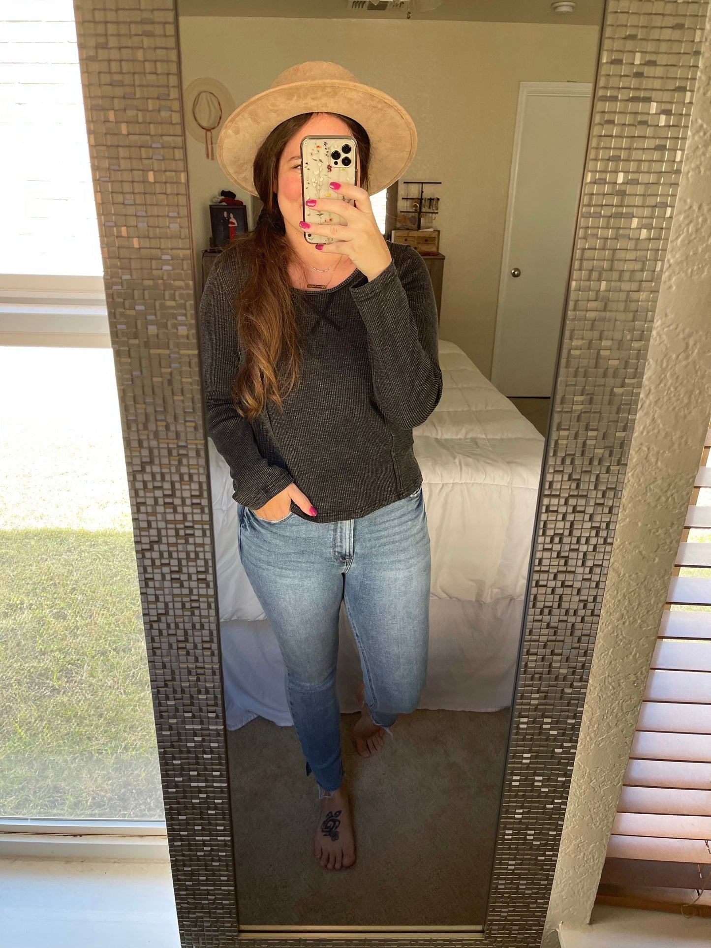 SpellBound Lace Up Sweater
