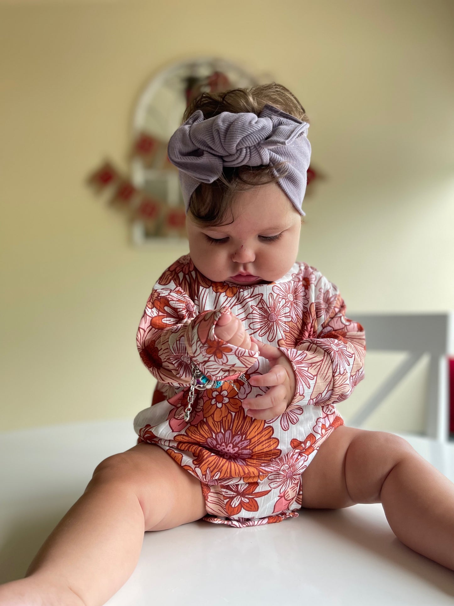 Floral Fun Romper