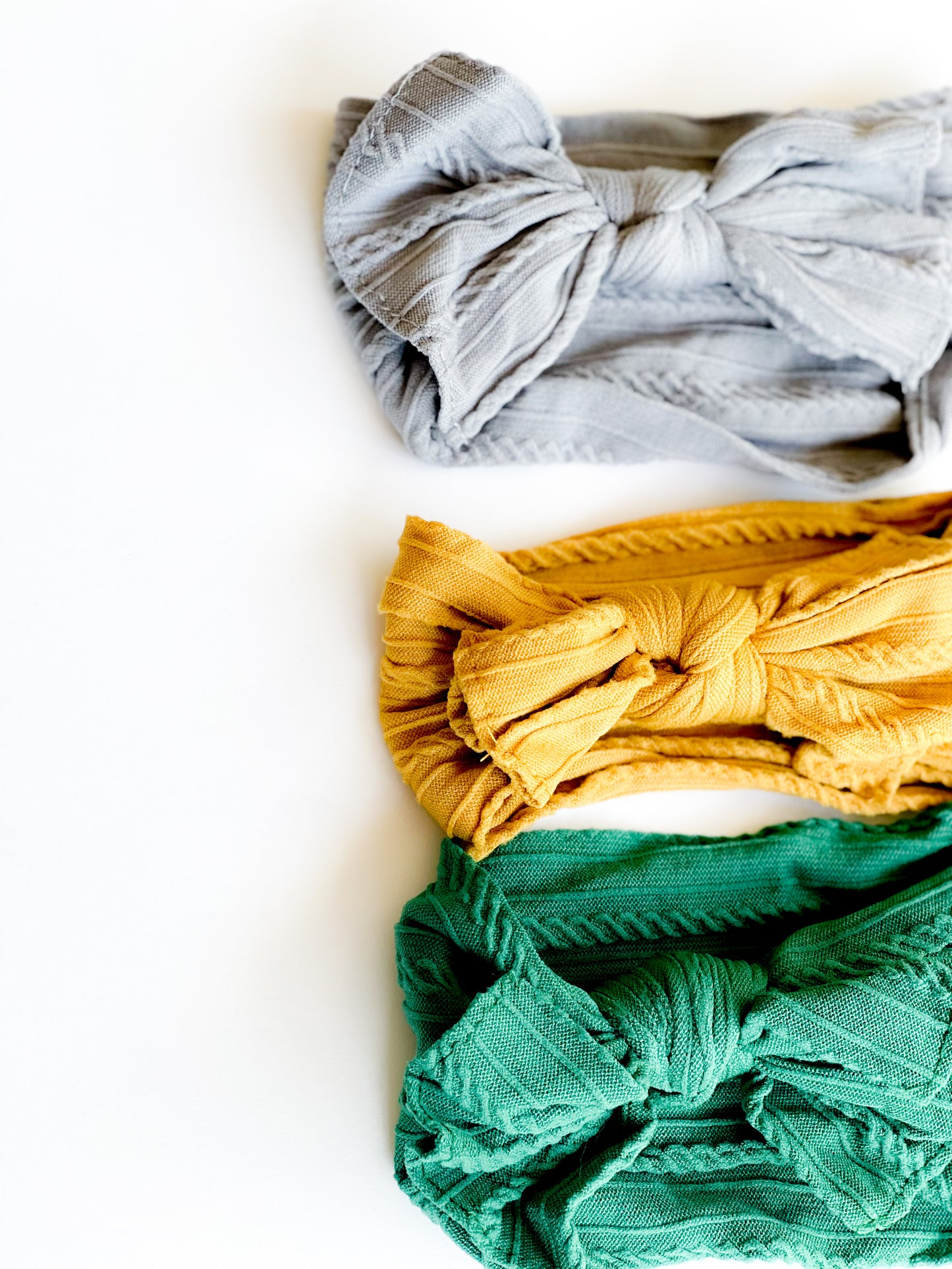 Fall Knit Bows - Royal Pack