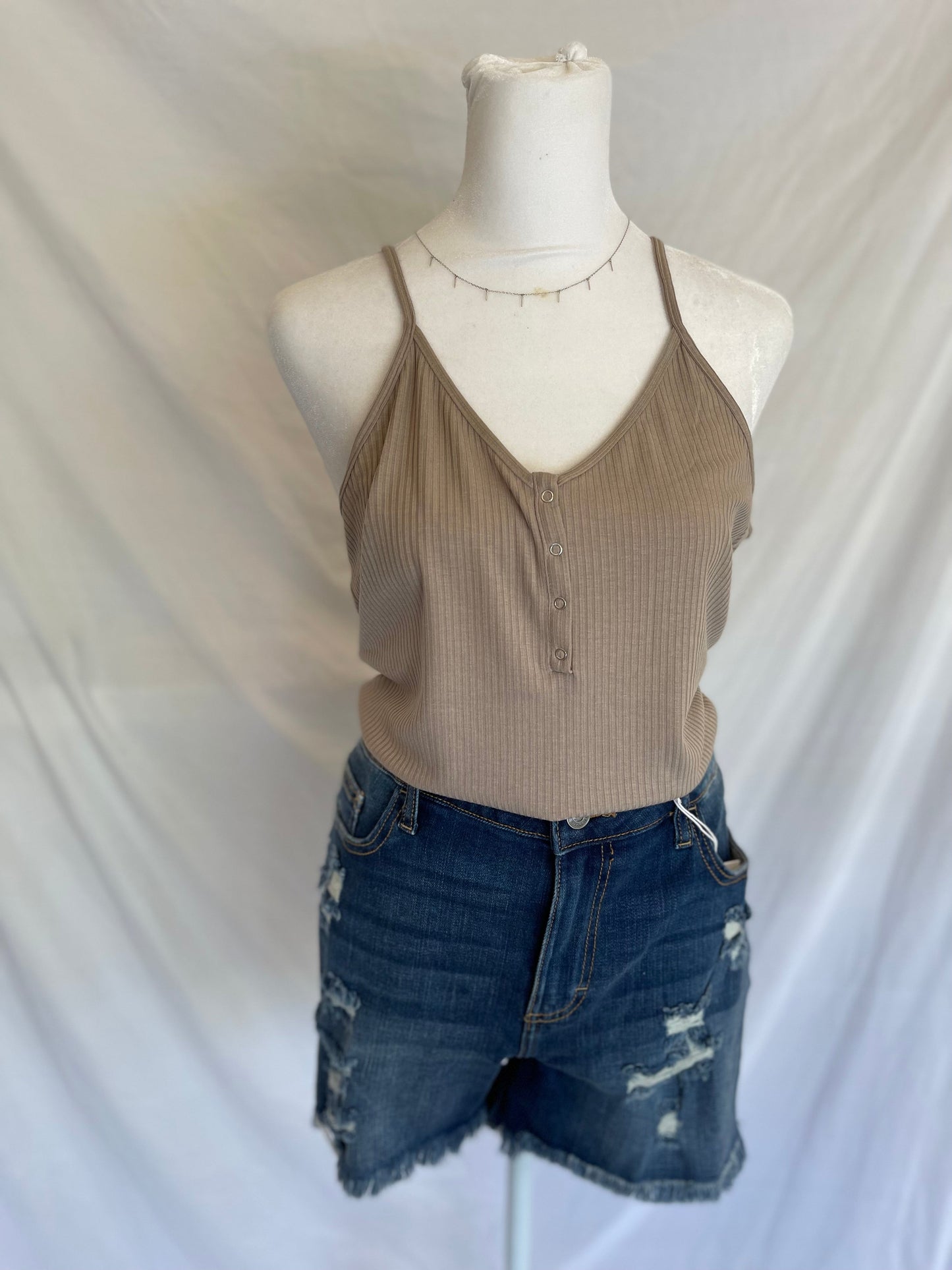 Perfect Summer Vibes Tank - Sand