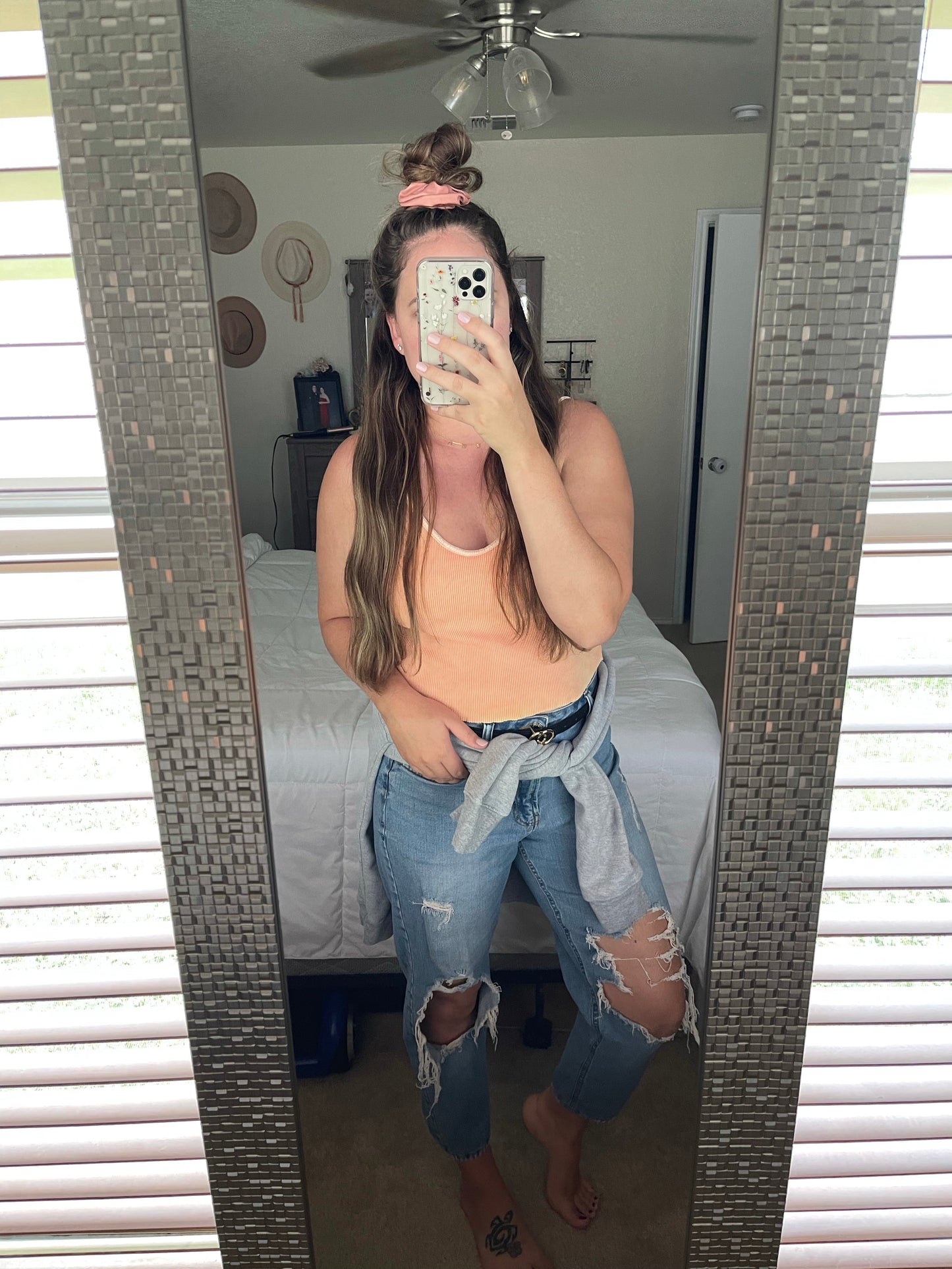 Had Me At Hello Tank - Clay - LARGE