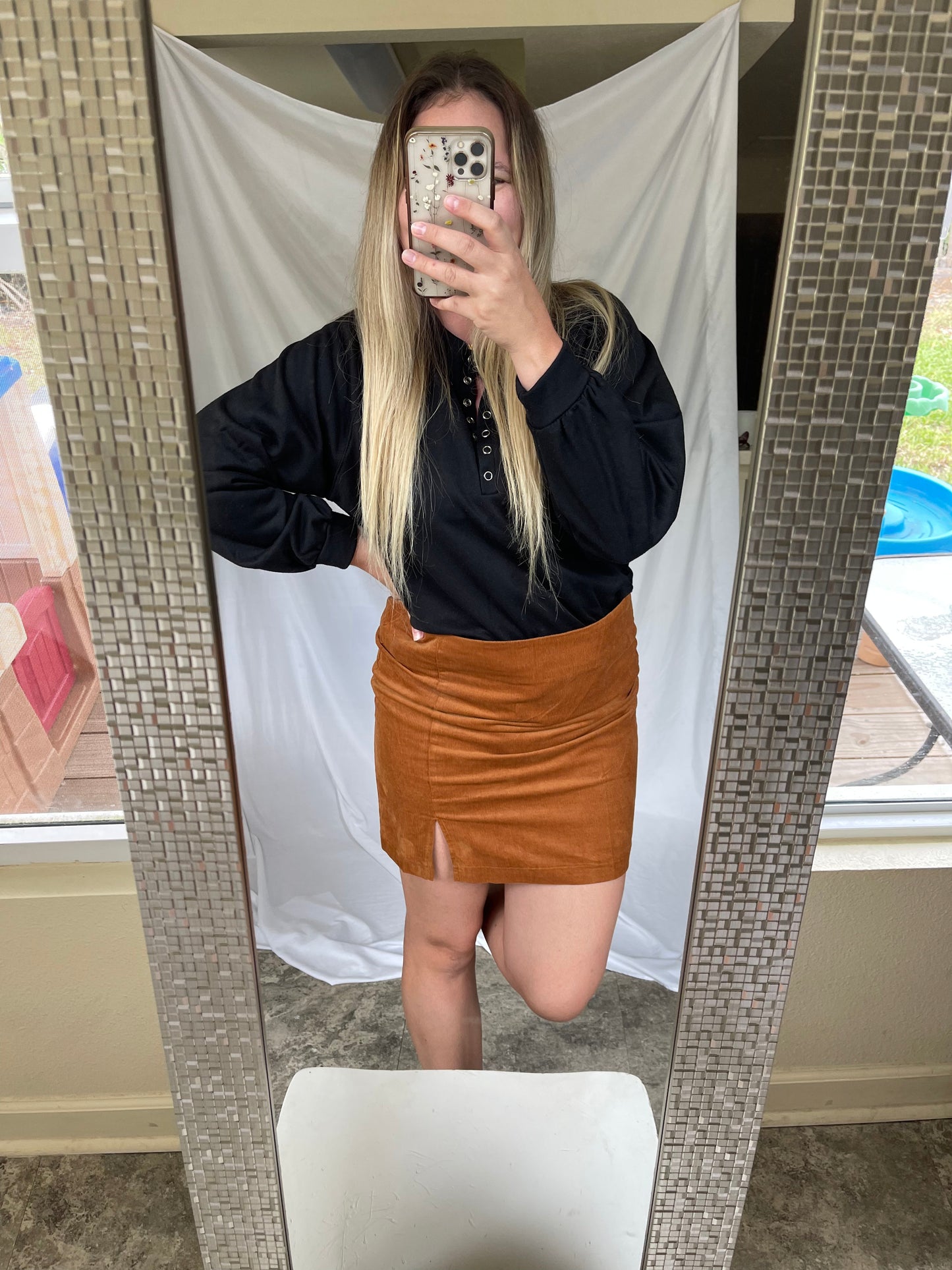 Strum The Cords Skirt