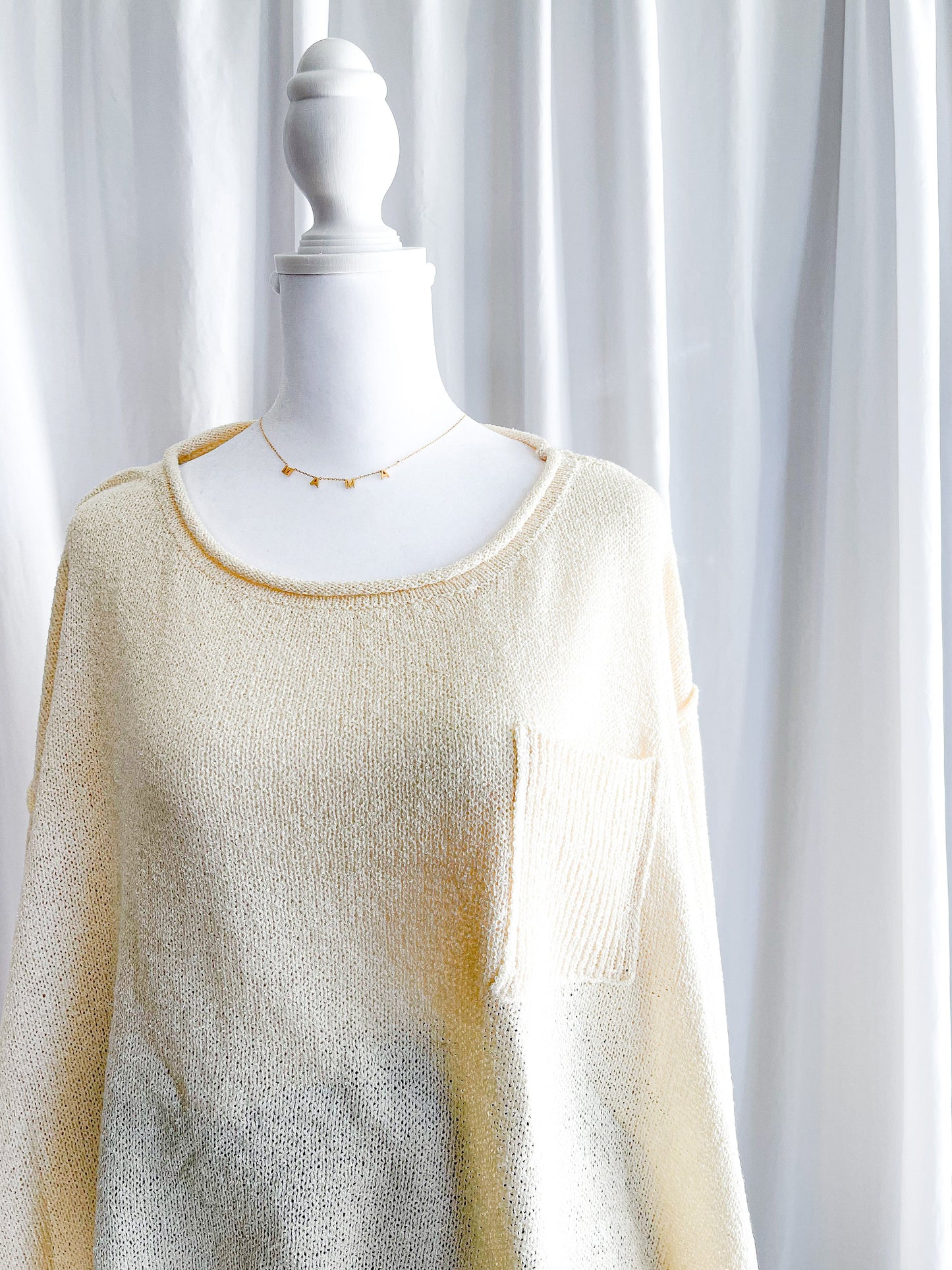Take Me Somewhere Sweater - MEDIUM ONLY