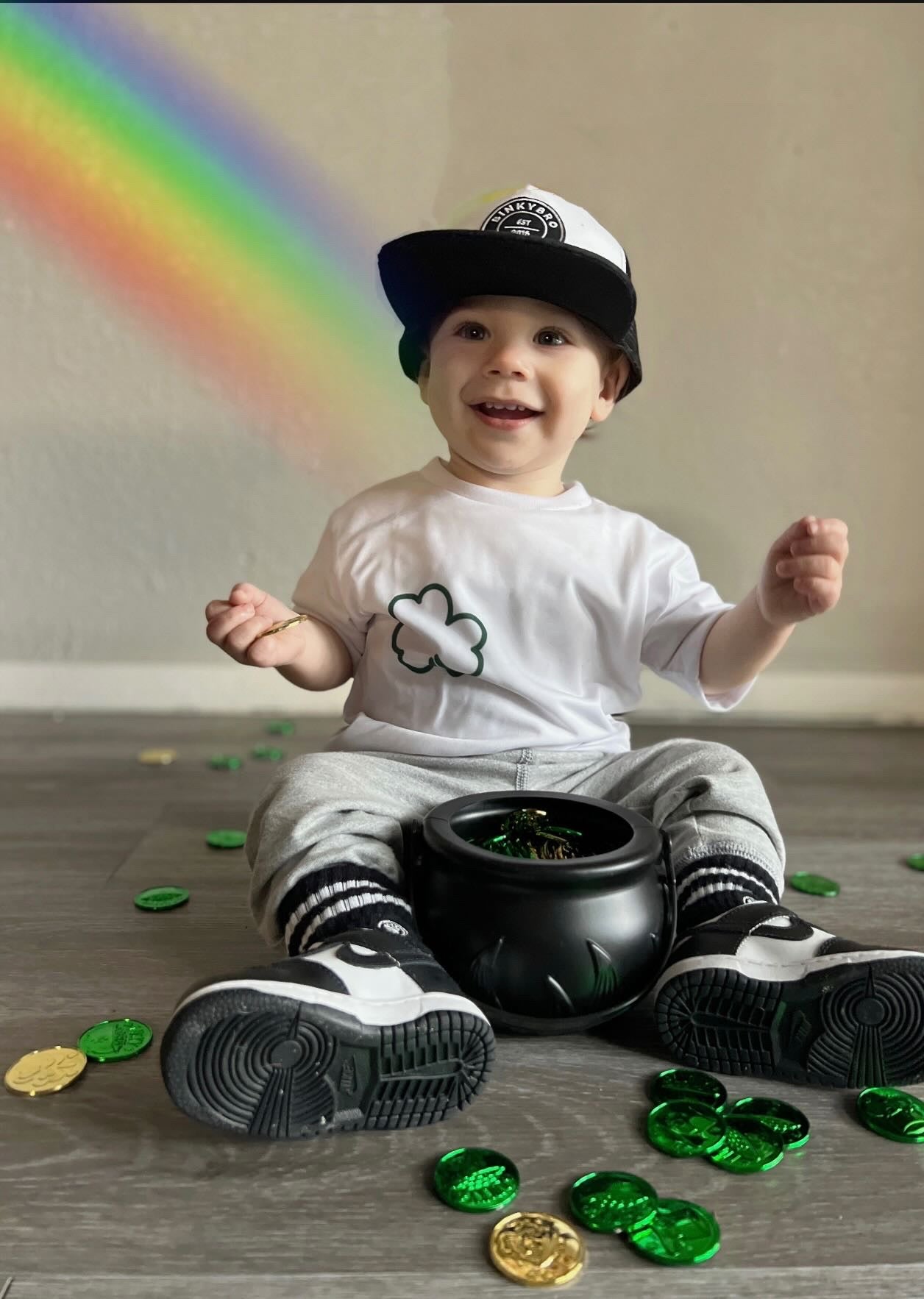 Lucky Lad 🍀▫️▪️- (MADE TO ORDER)