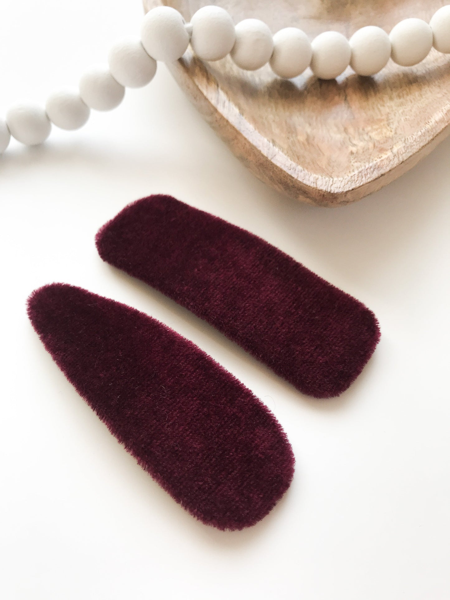 Holiday Velvet Clips