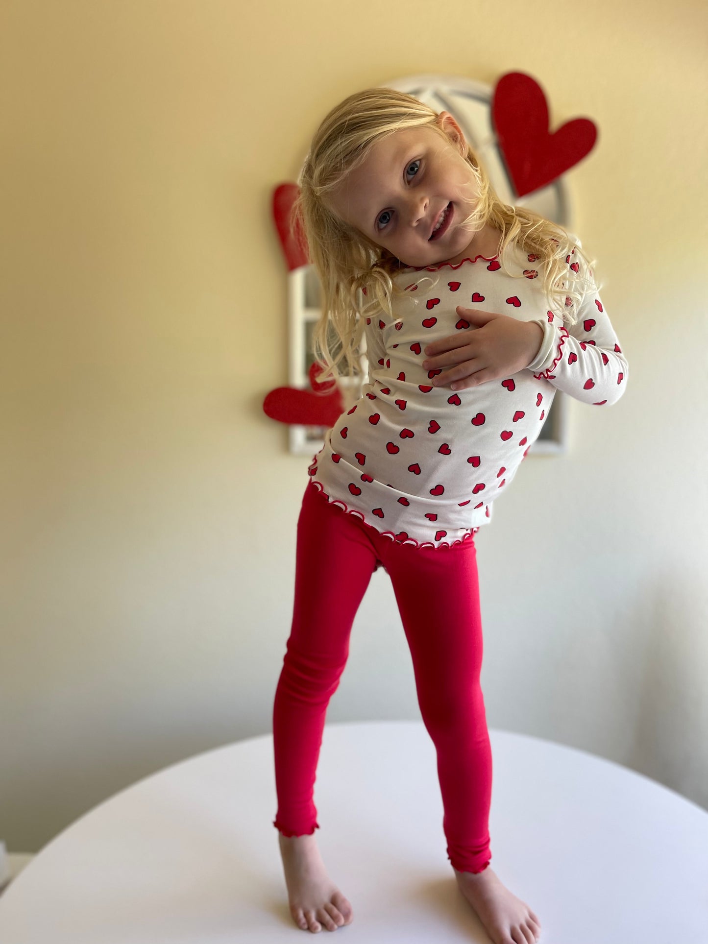 Valentine Jammies - Hearts