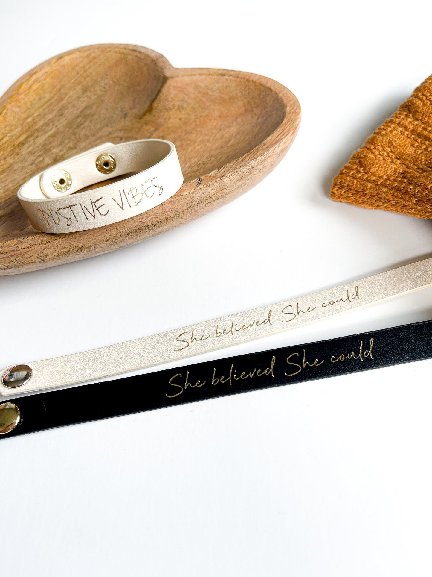 She Believed She Could Bracelet - 2 Colors