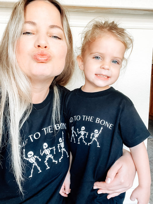 Bad To The Bone Graphic (MAMA & MINI) -  MAMA