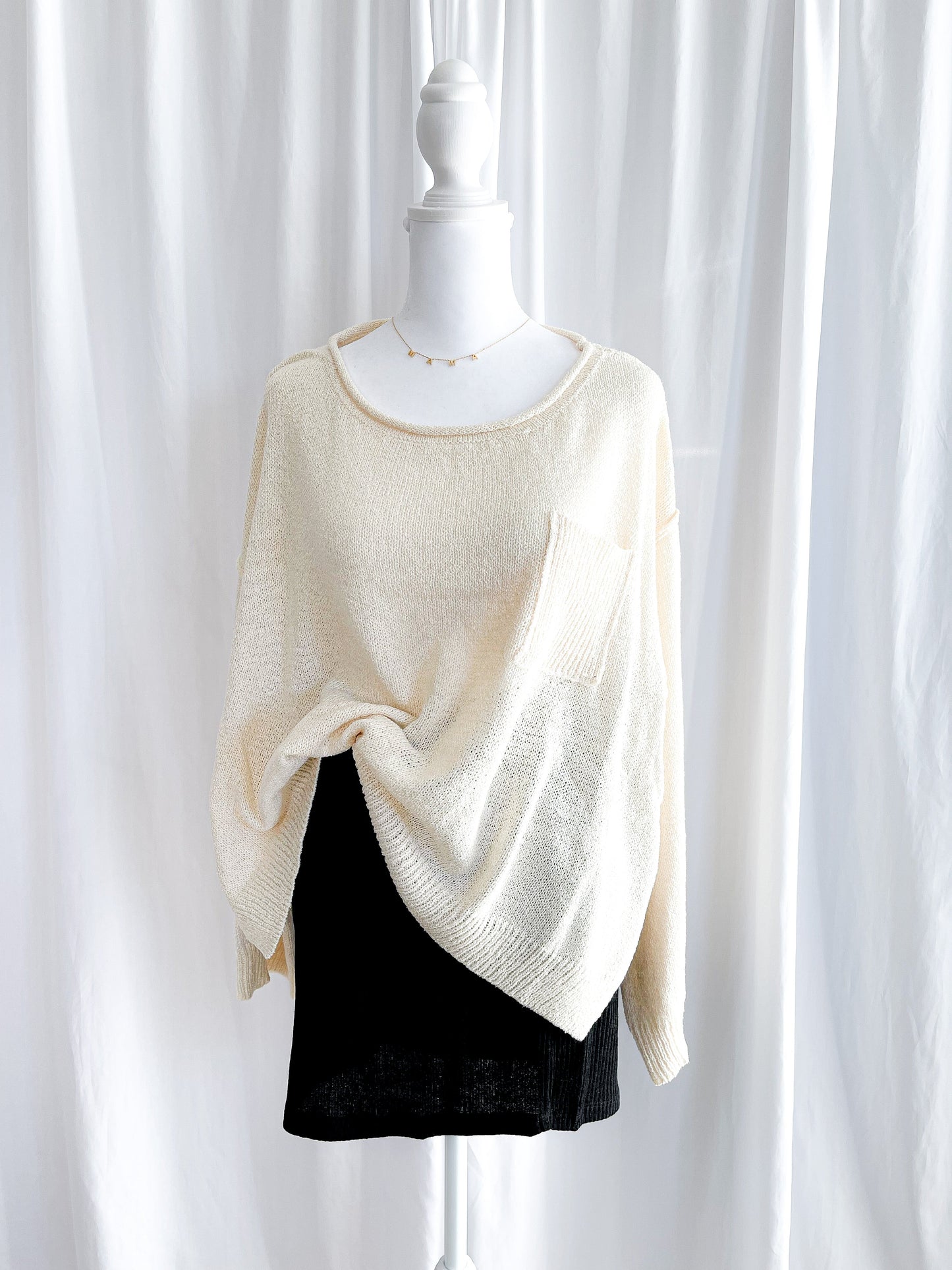 Take Me Somewhere Sweater - MEDIUM ONLY