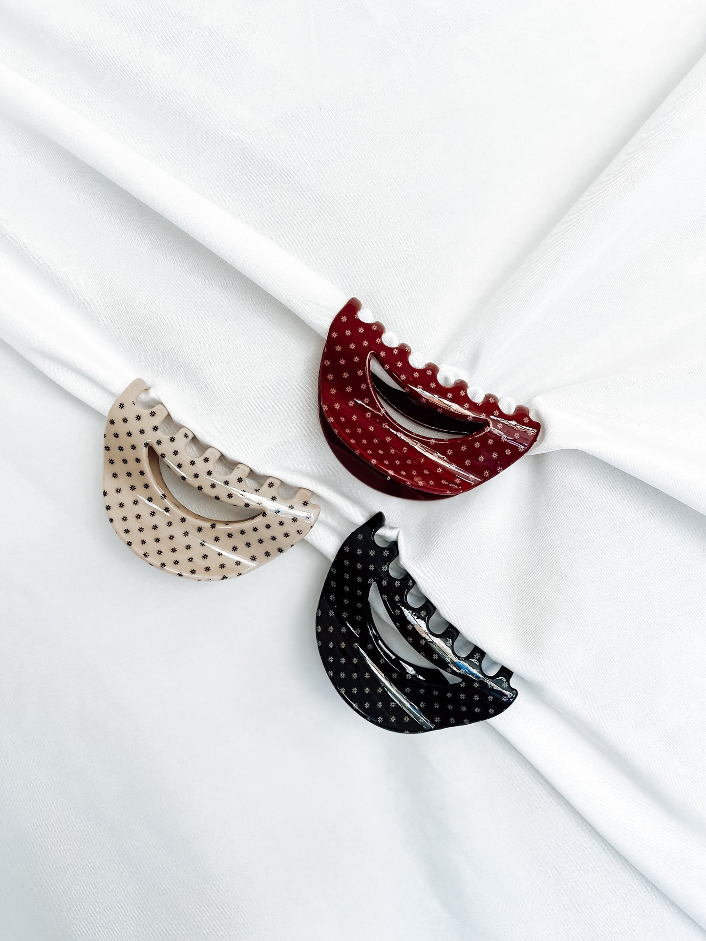 70’s Star Claw Clips - 3 Colors